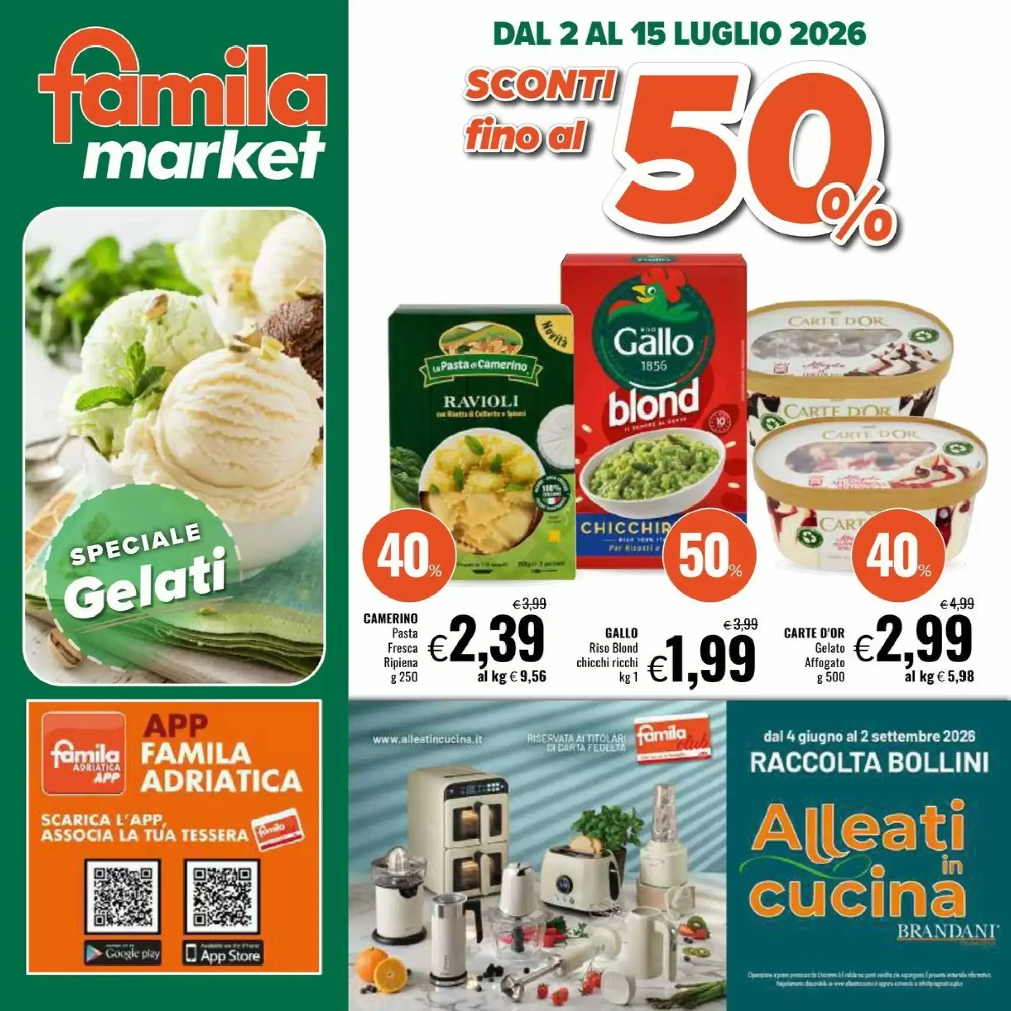 Copertina Famila Market - Volantino Famila Market