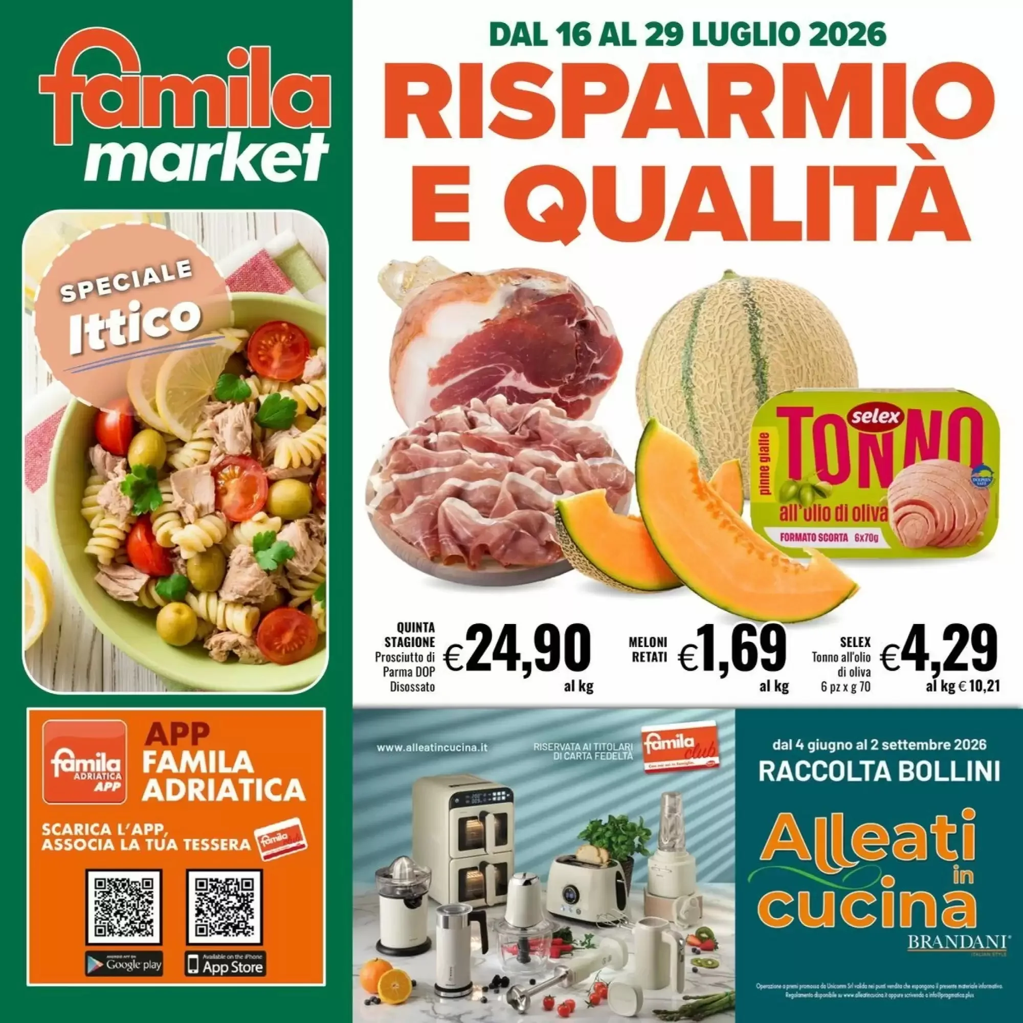 Copertina Famila Market - Volantino Famila Market