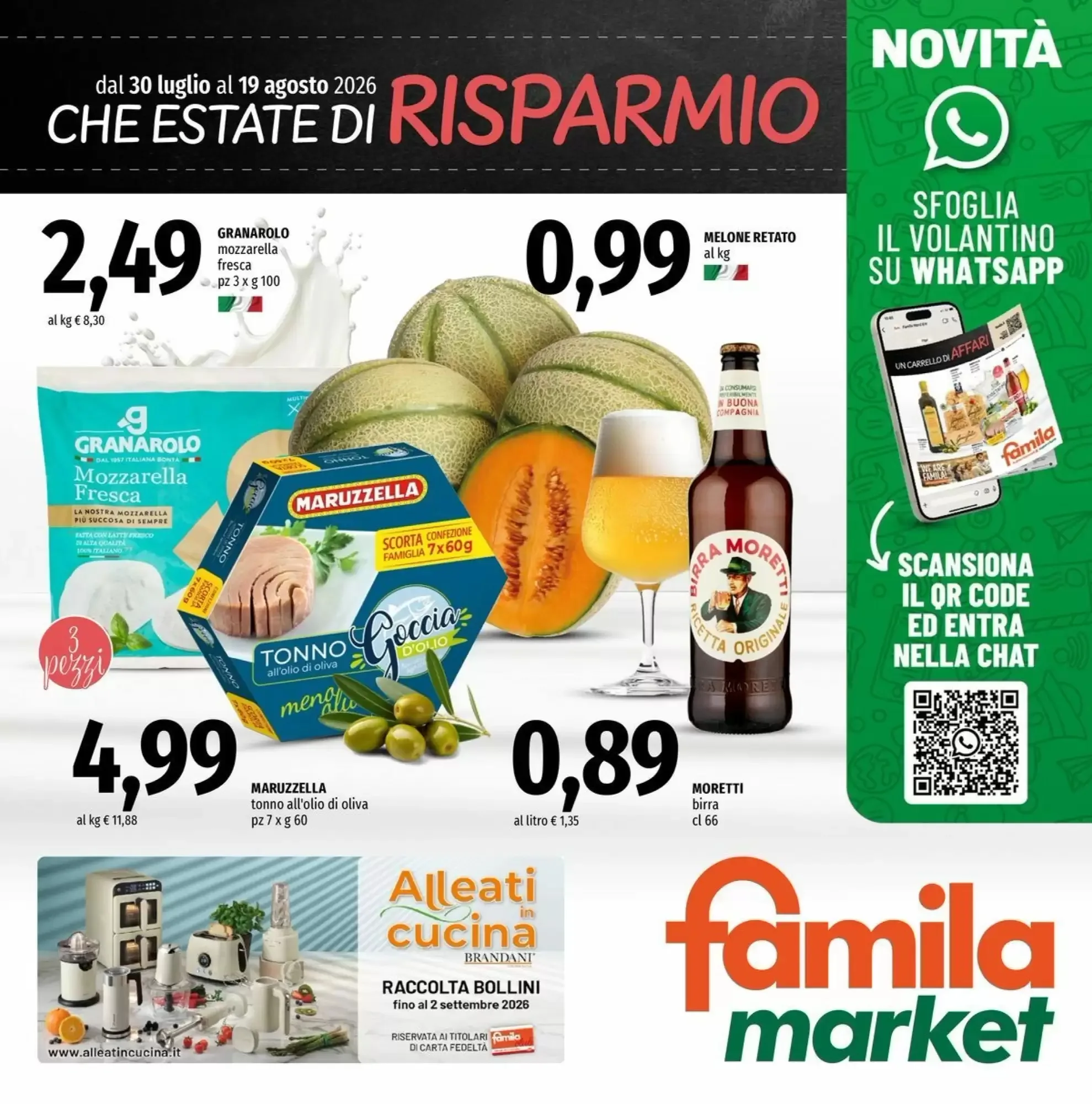 Copertina Famila Market - Volantino Famila Market