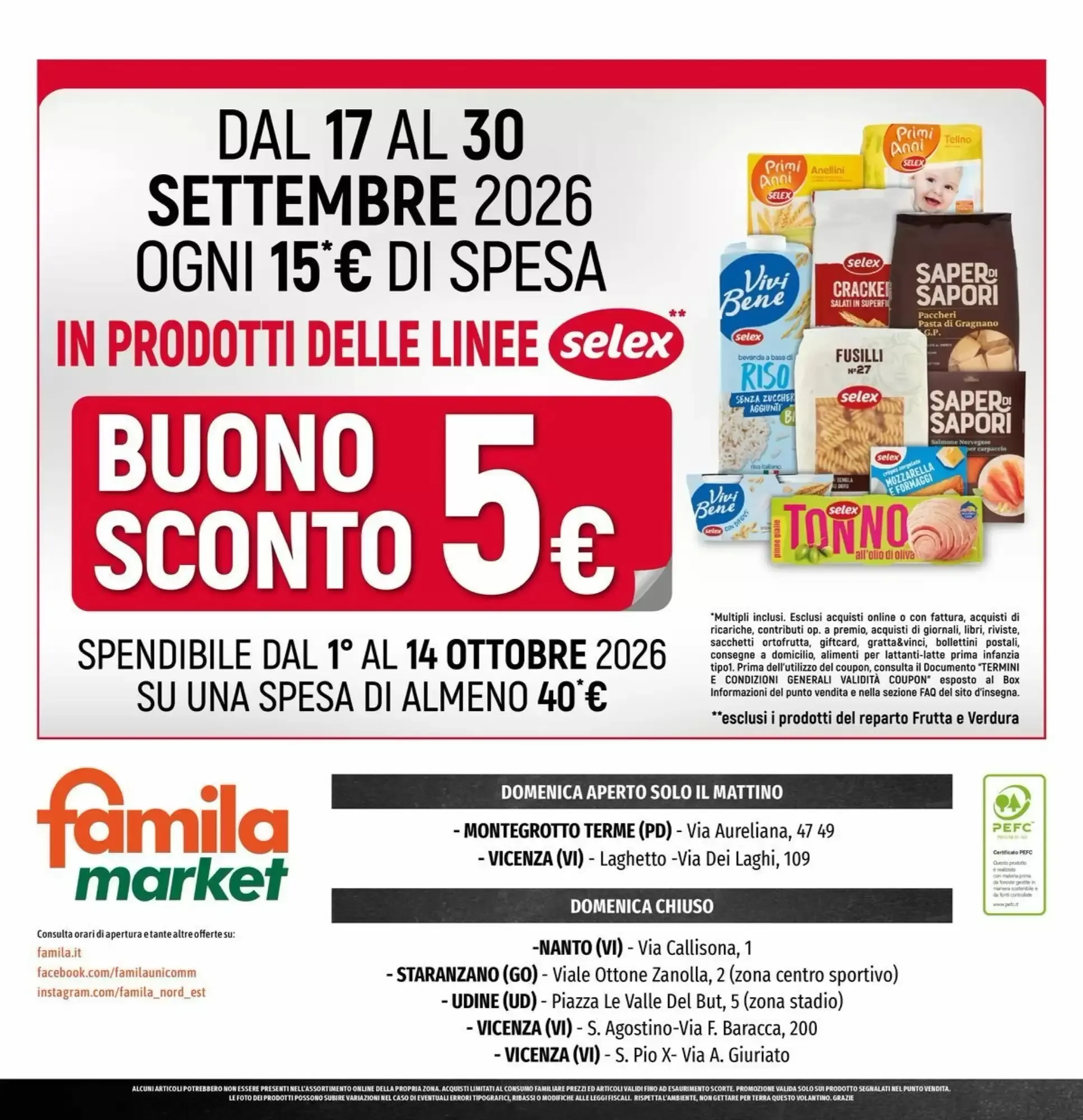 Volantino Famila Market Volantino Famila Market pagina 24