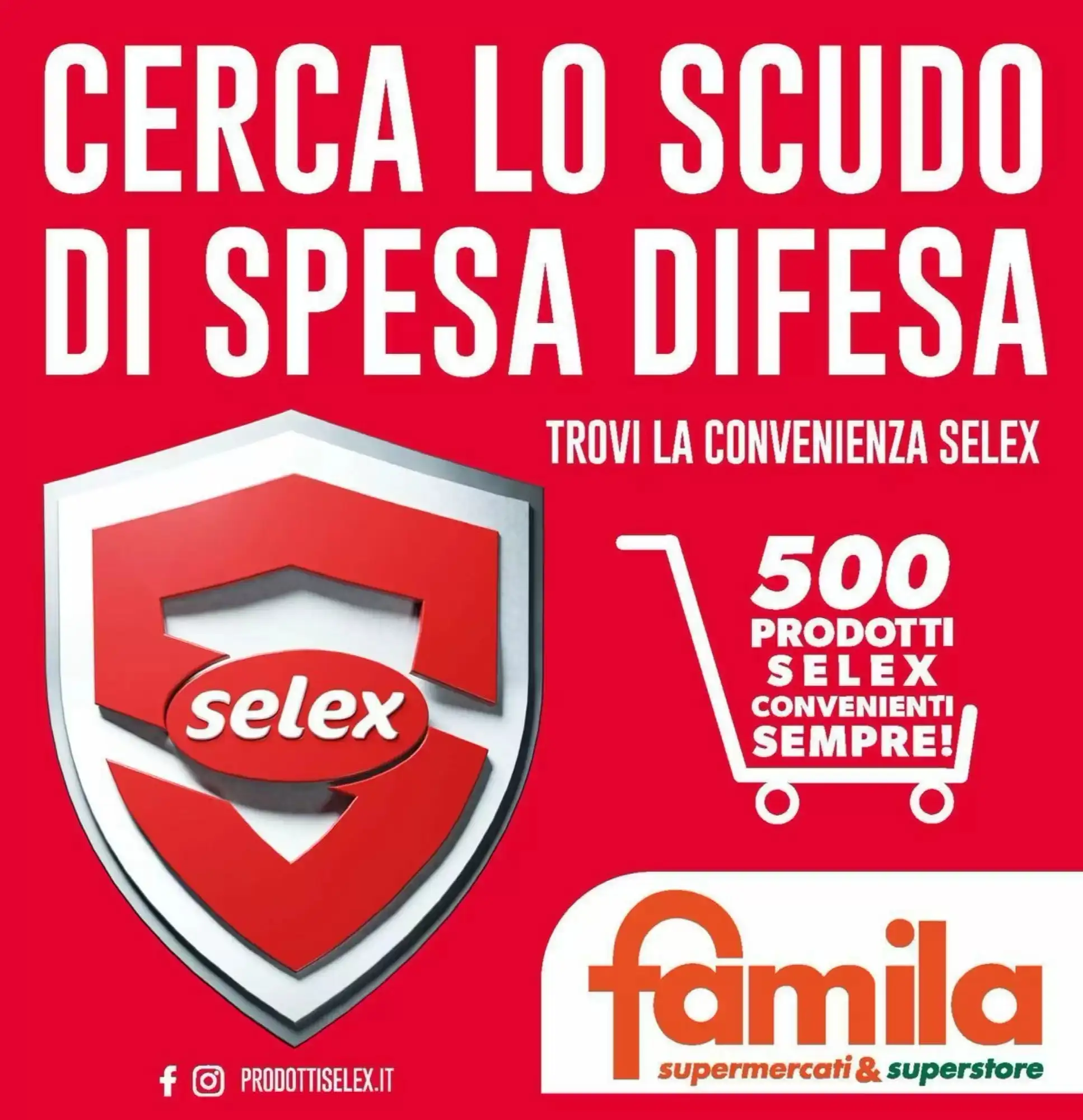 Copertina Famila Superstore - Volantino Famila Superstore