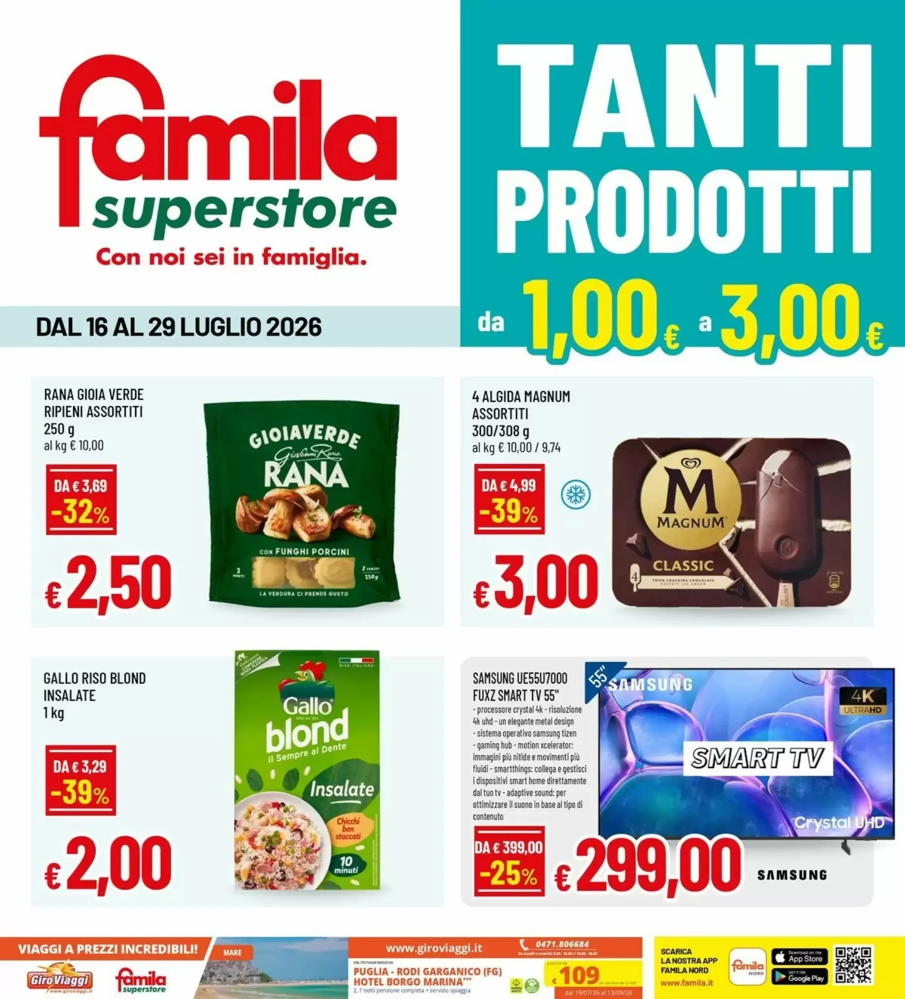 Copertina Famila Superstore - Volantino Famila Superstore