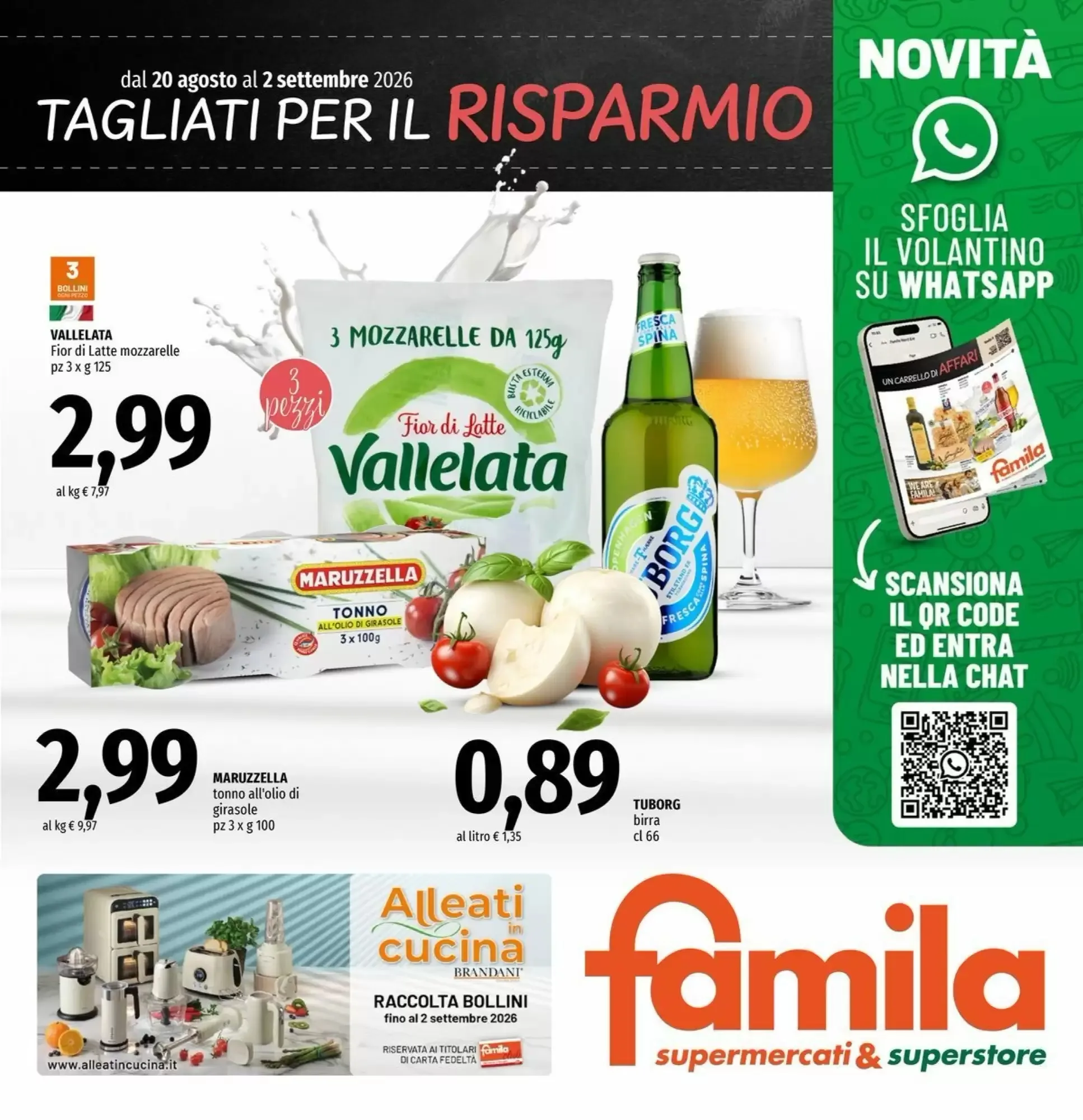 Copertina Famila Superstore - Volantino Famila Superstore