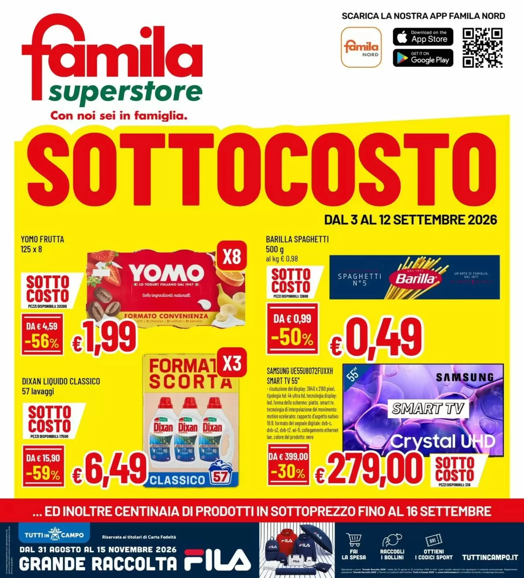 Copertina Famila Superstore - Volantino Famila Superstore