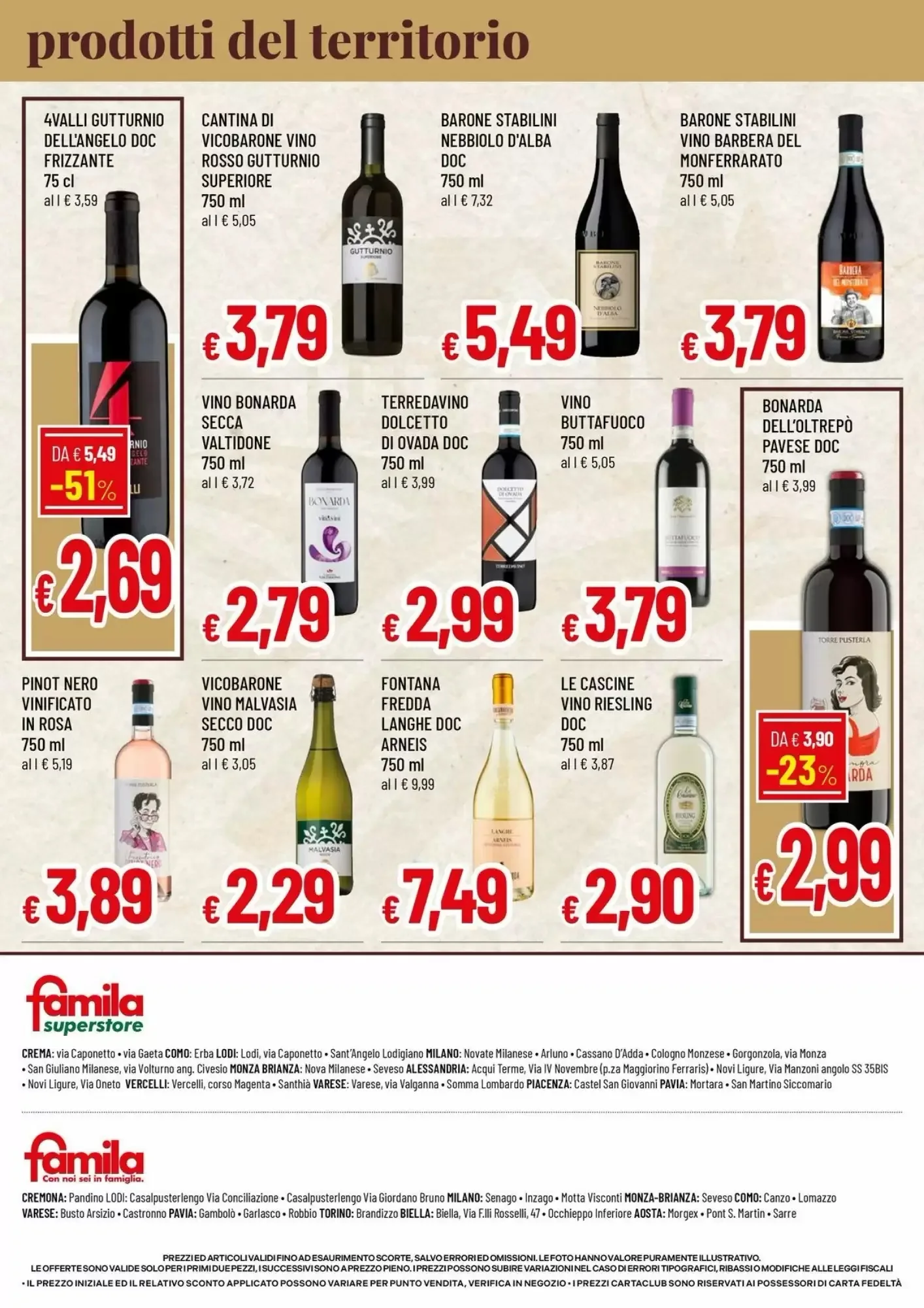Volantino Famila Superstore Volantino Famila Superstore pagina 4
