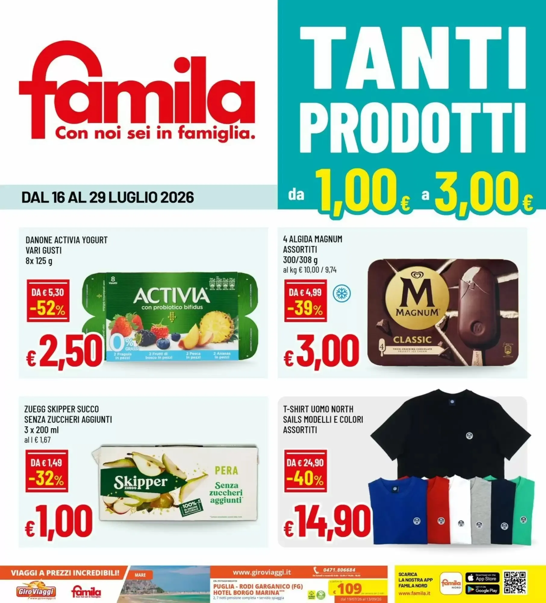 Copertina Famila - Volantino Famila