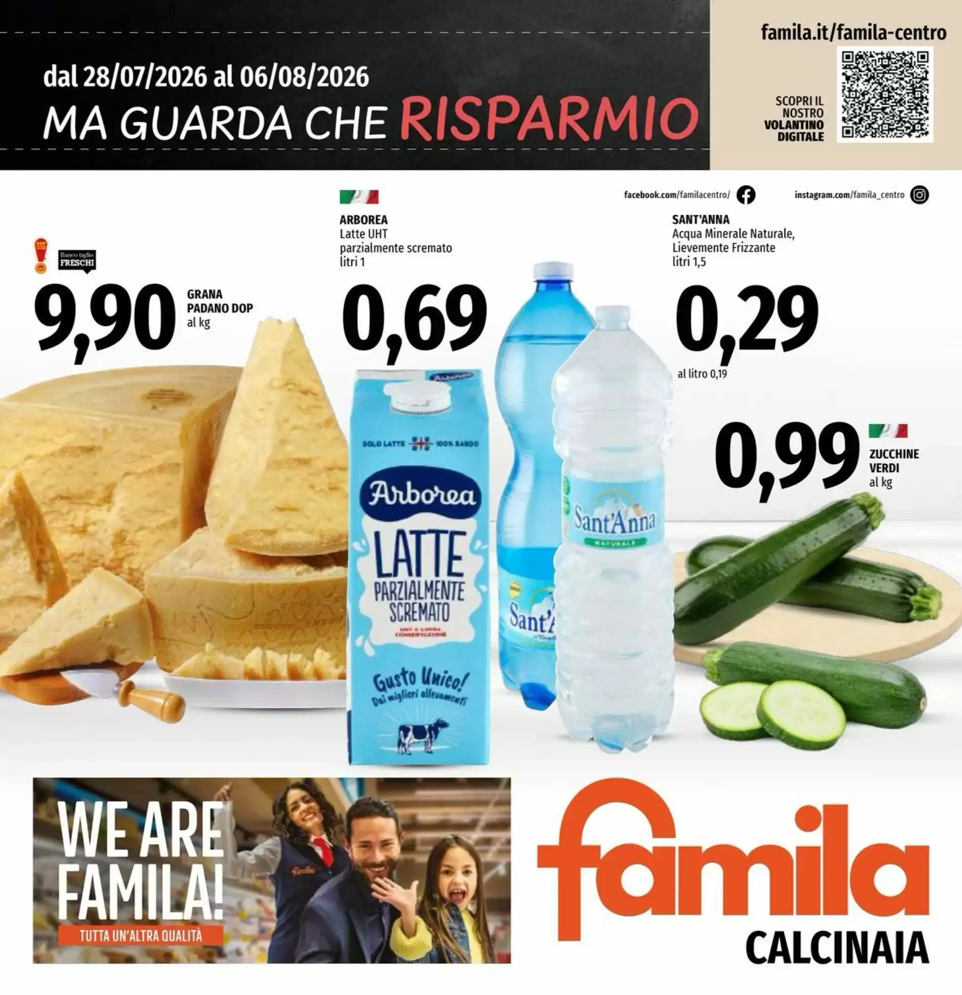 Copertina Famila - Volantino Famila