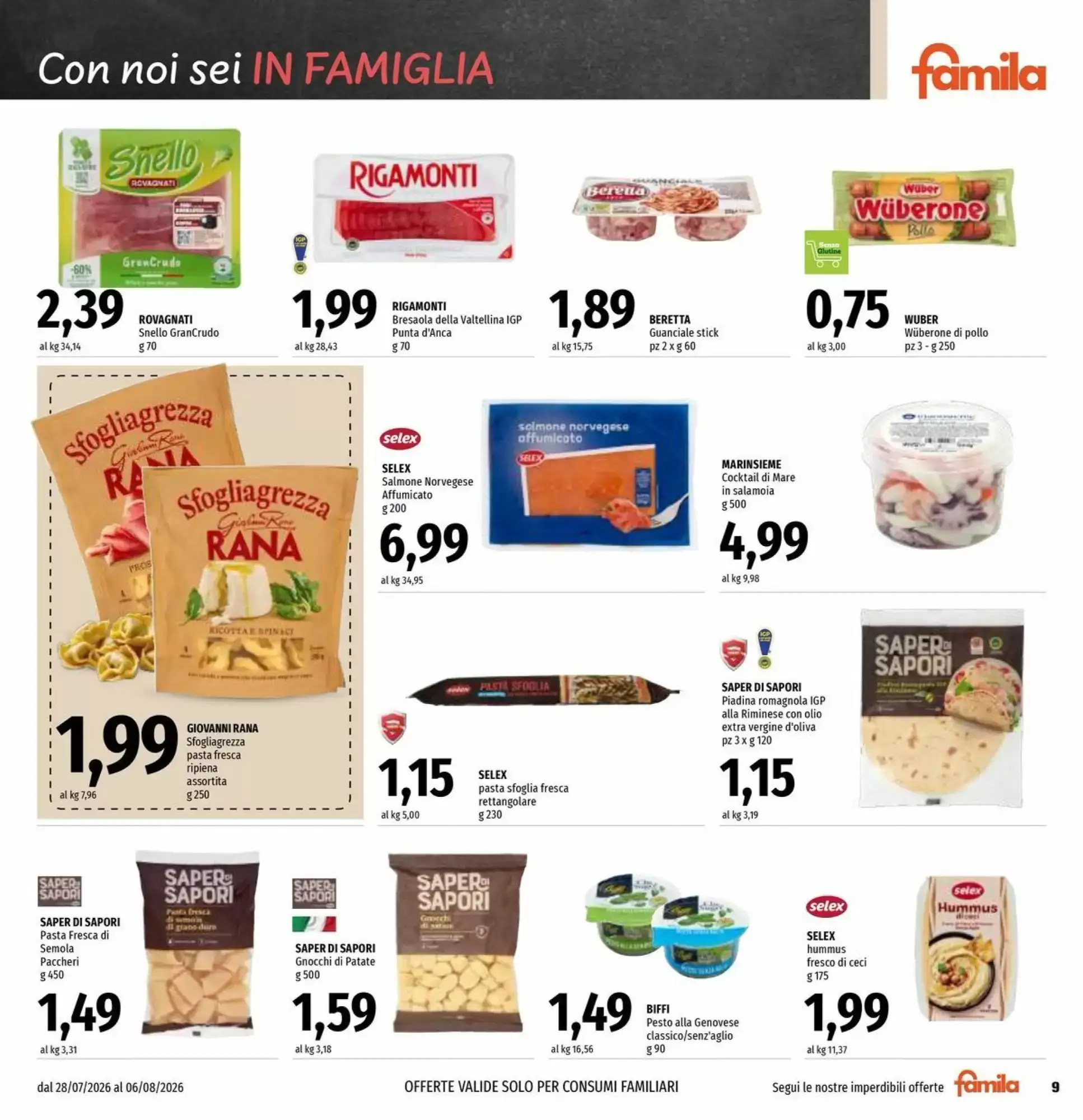 Volantino Famila Volantino Famila pagina 9