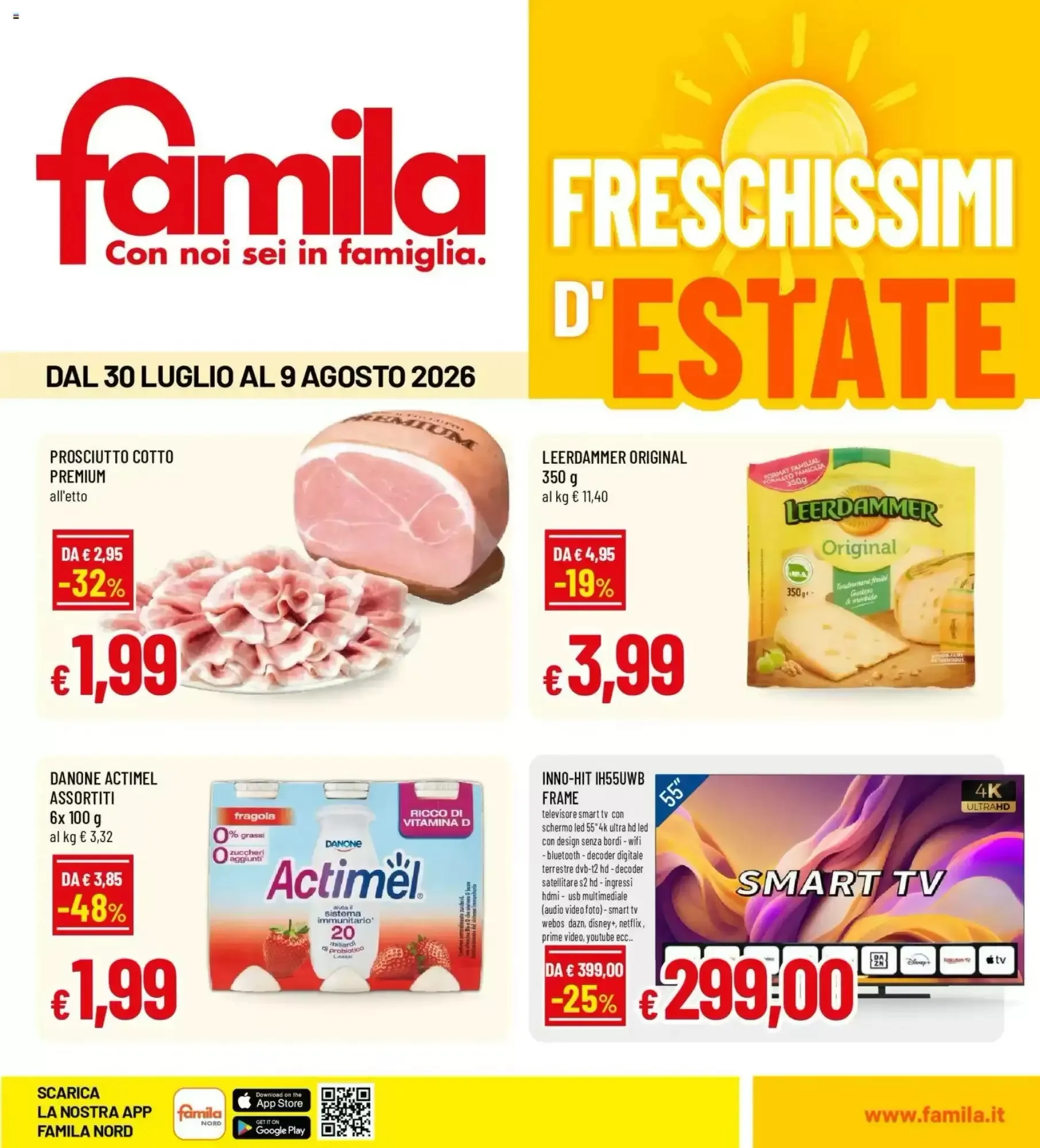 Copertina Famila - Volantino Famila