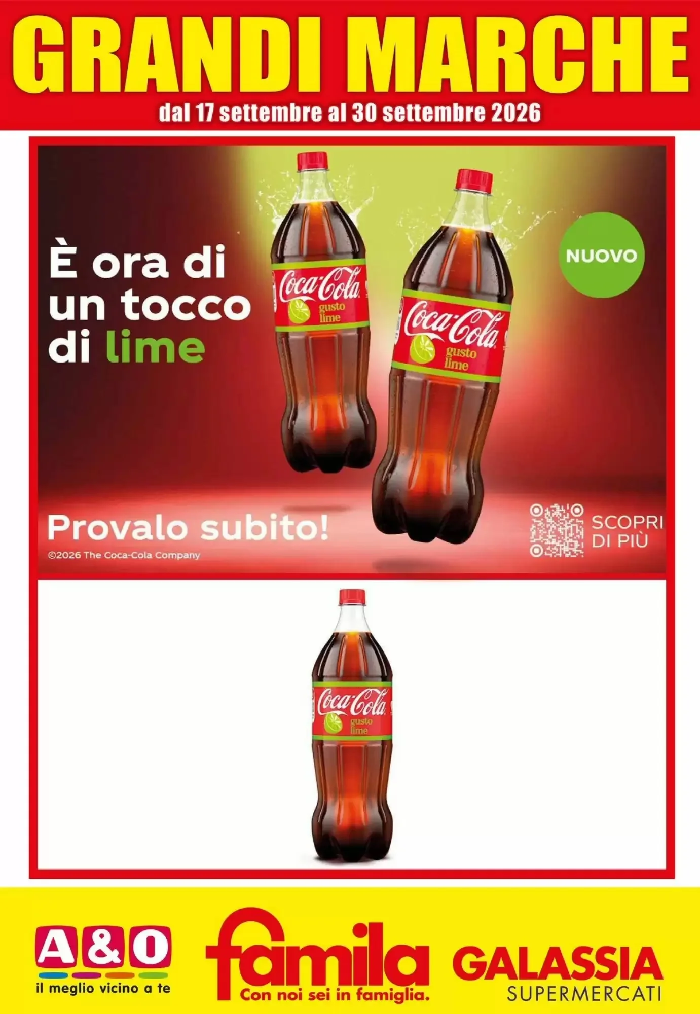 Copertina Famila - Volantino Famila