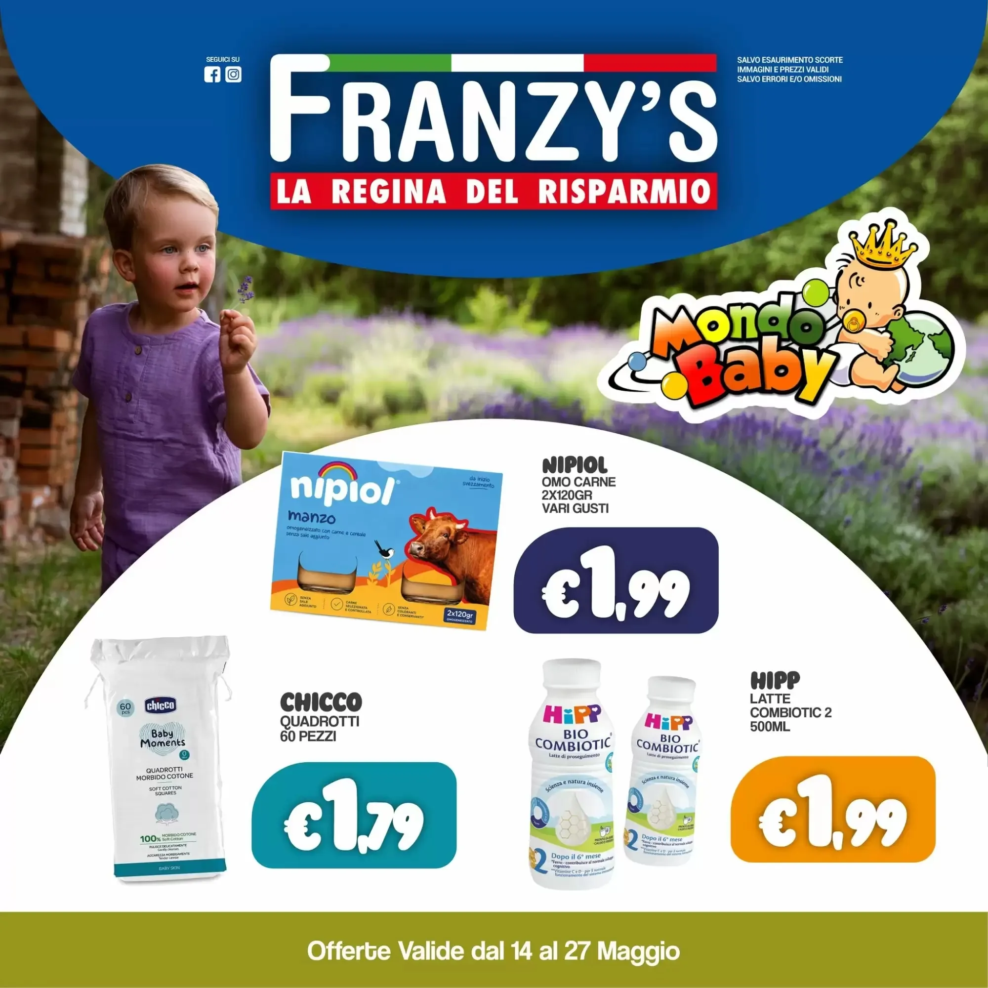 Copertina Franzys - Volantino Franzys