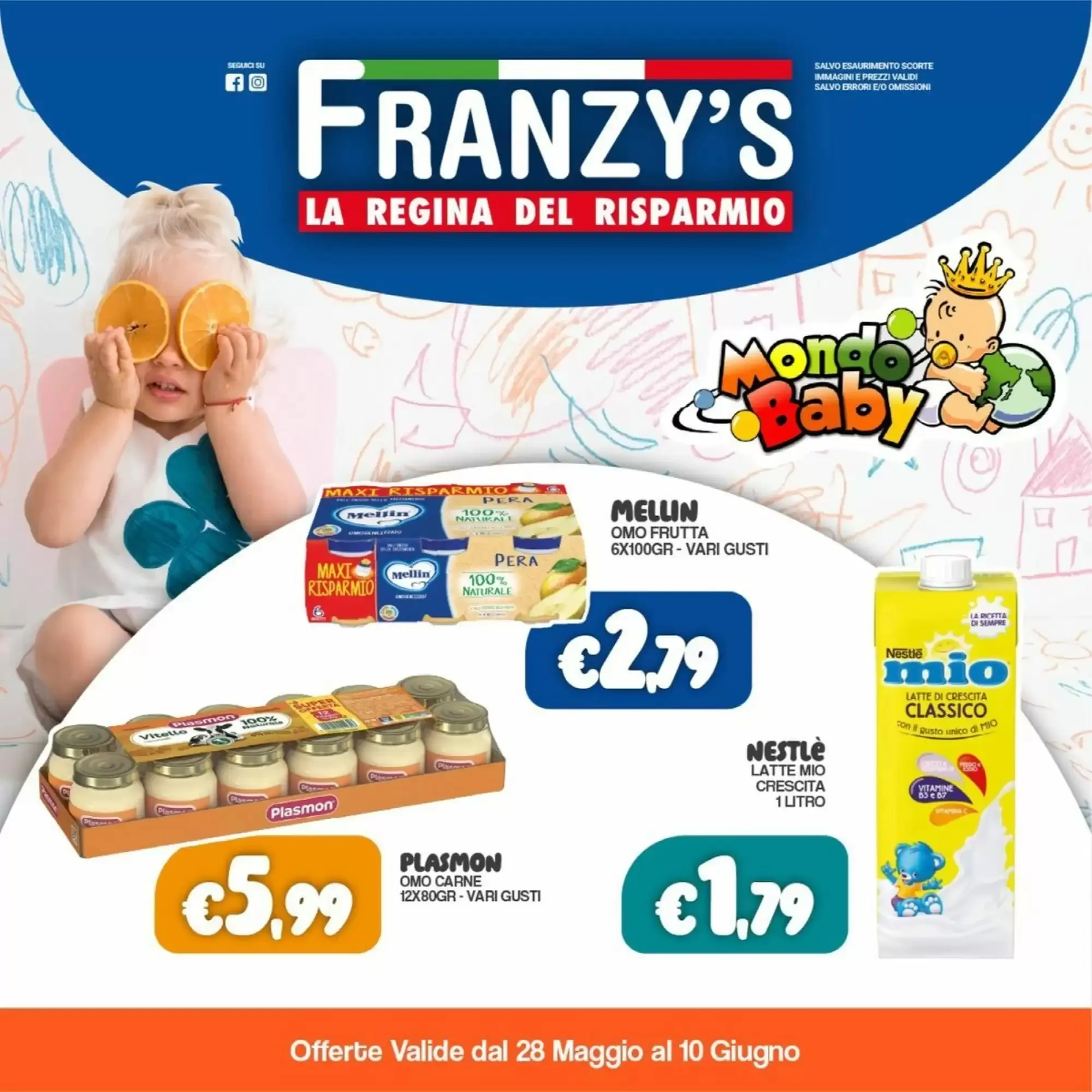 Copertina Franzys - Volantino Franzys