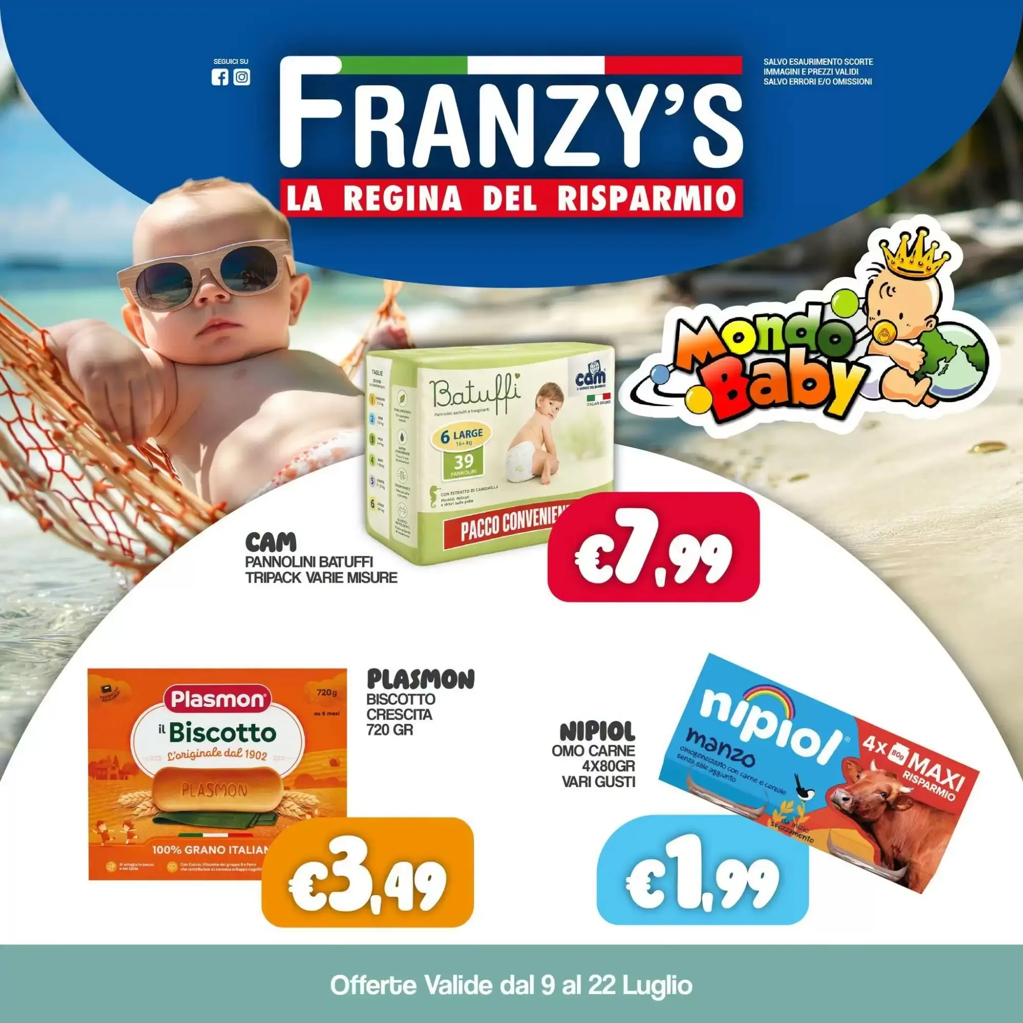 Copertina Franzys - Volantino Franzys