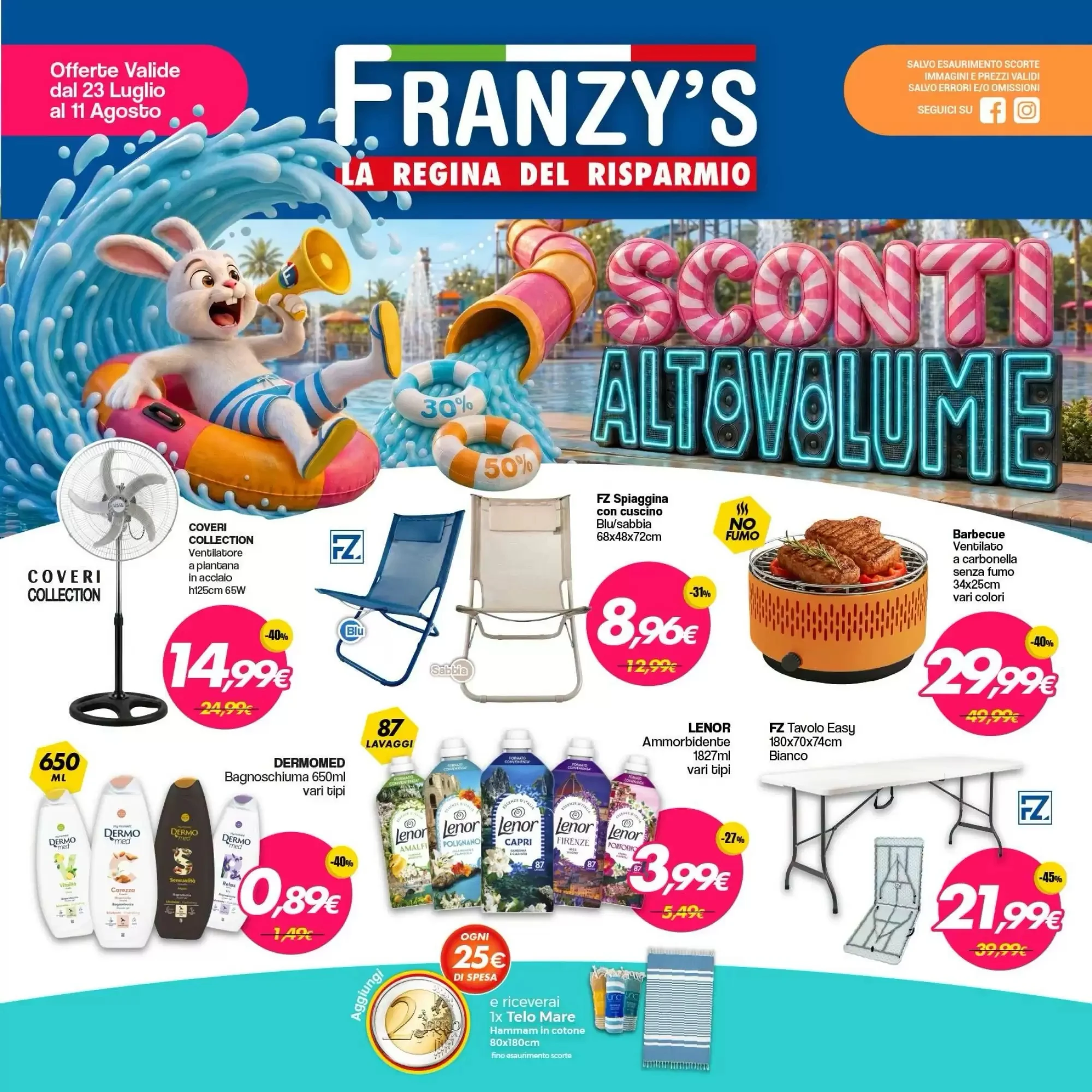 Copertina Franzys - Volantino Franzys