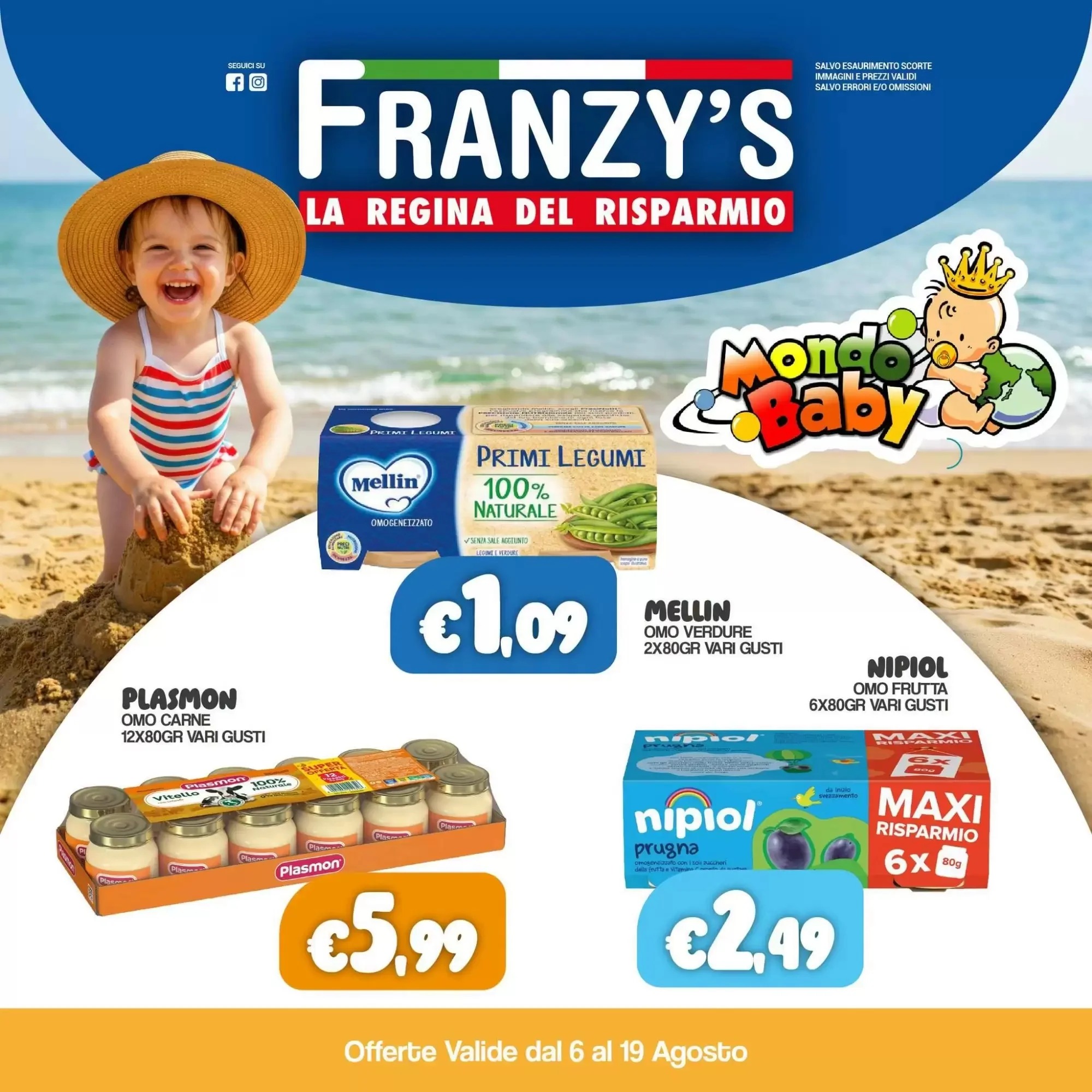 Copertina Franzys - Volantino Franzys