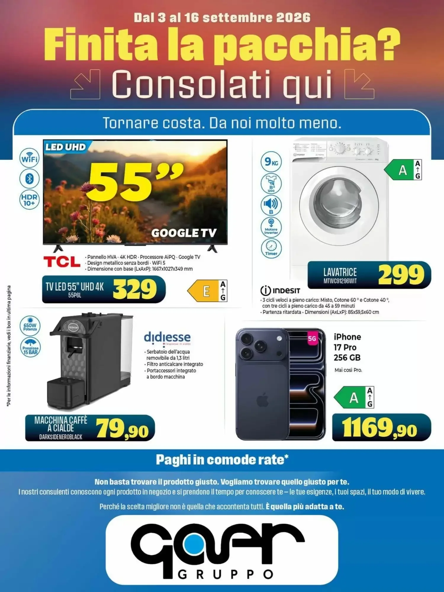 Copertina Gaer - Volantino Gaer
