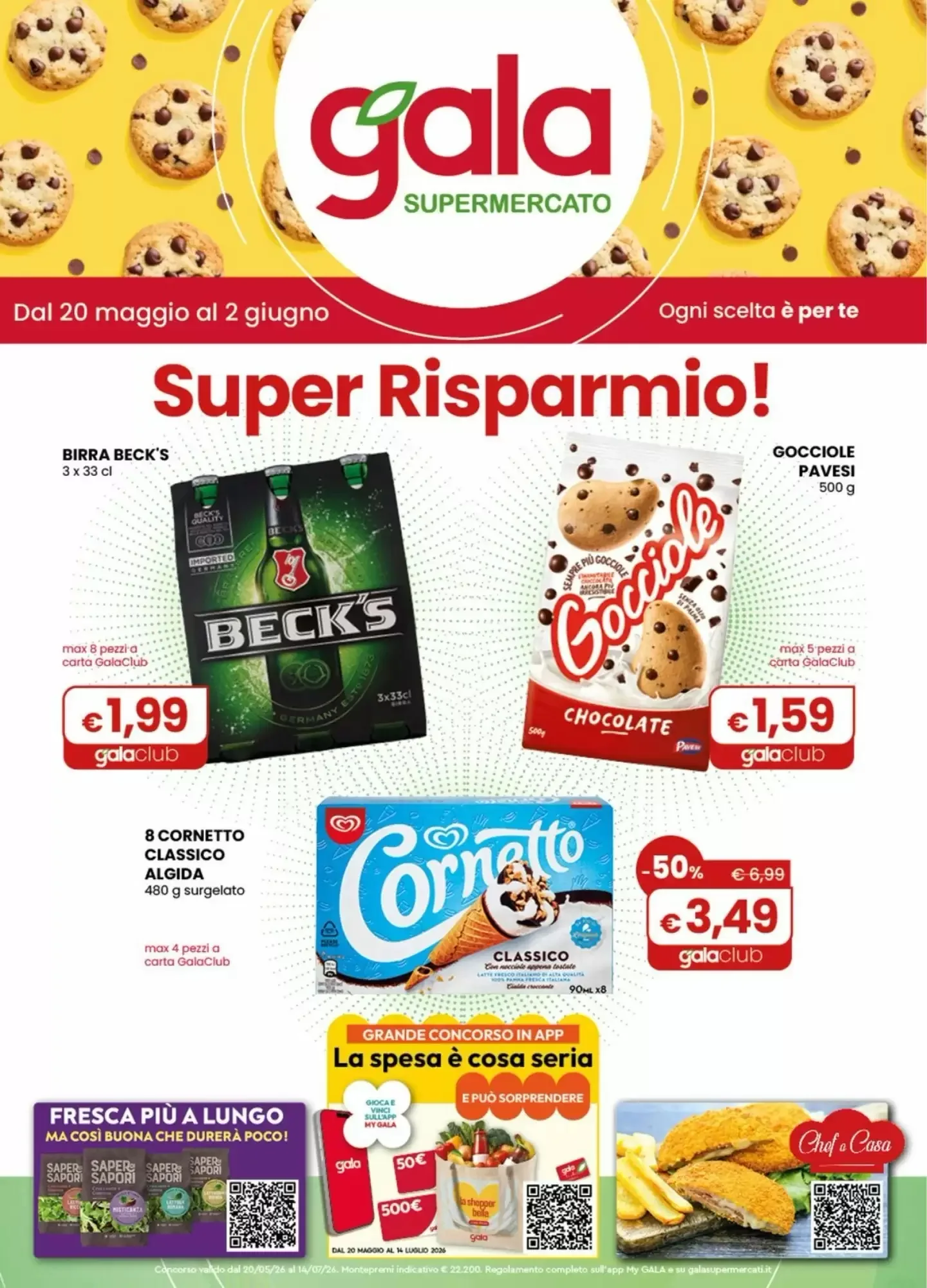 Copertina Gala Supermercati - Volantino Gala Supermercati