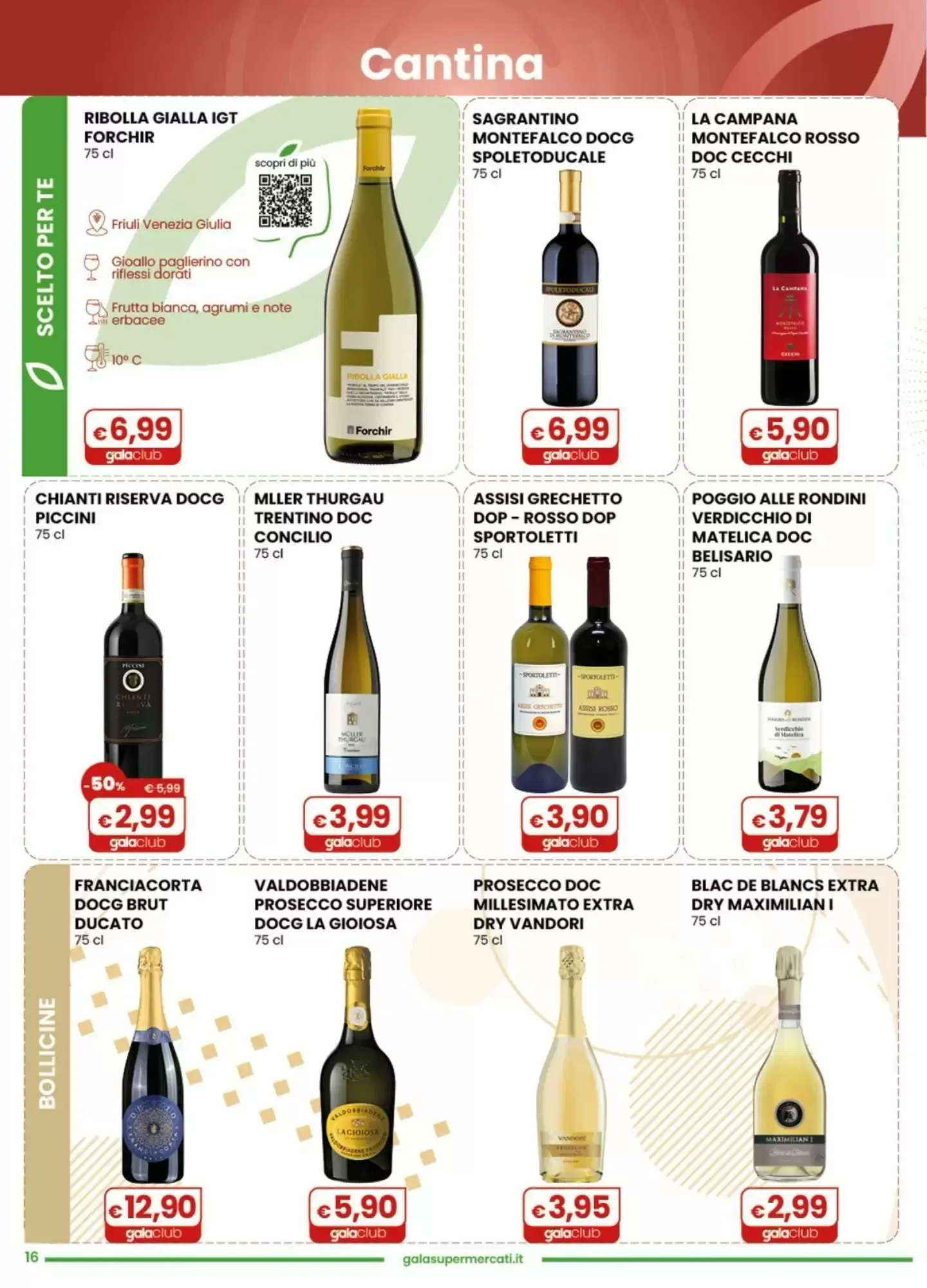 Volantino Gala Supermercati Volantino Gala Supermercati pagina 16