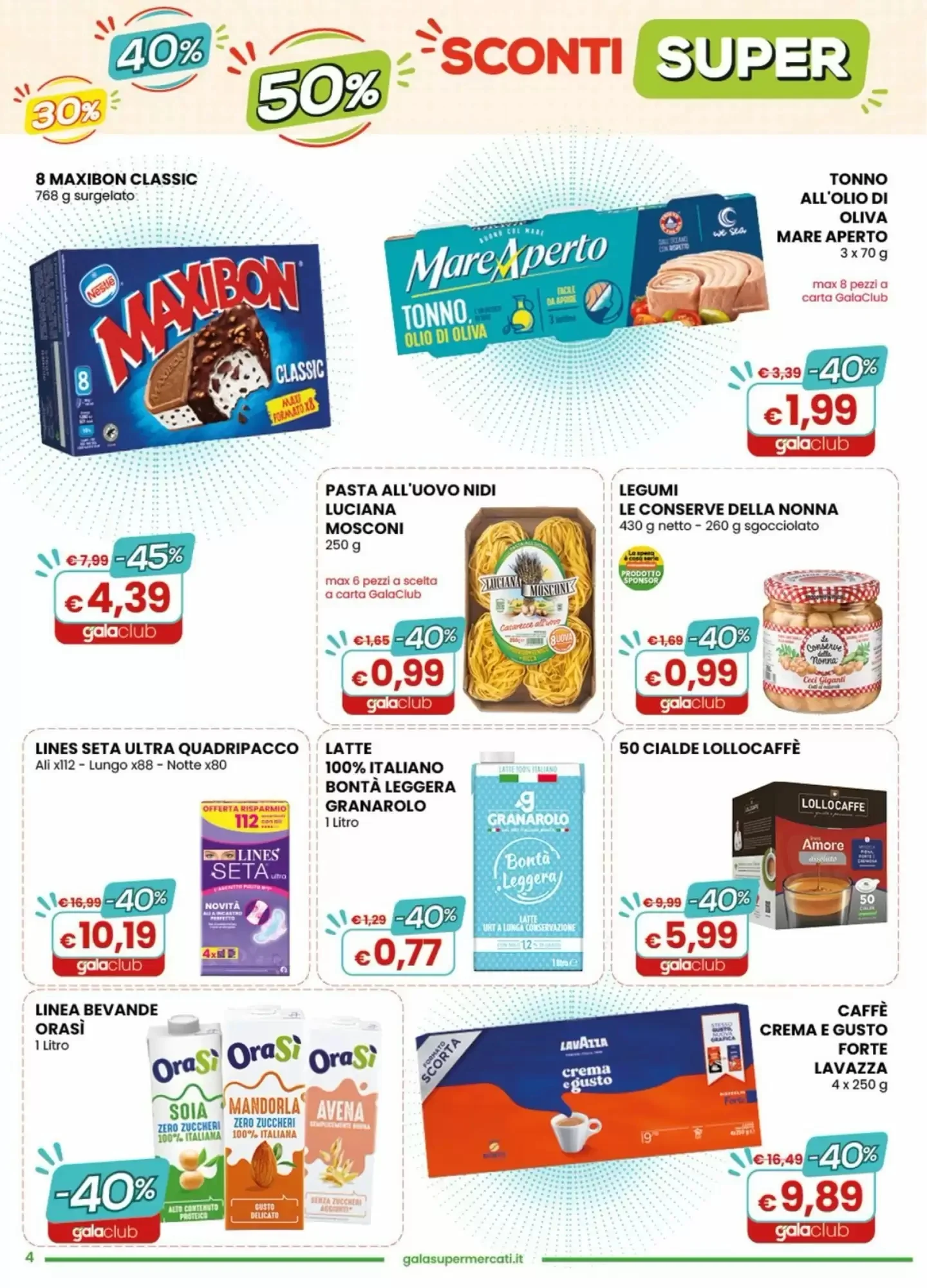 Volantino Gala Supermercati Volantino Gala Supermercati pagina 4