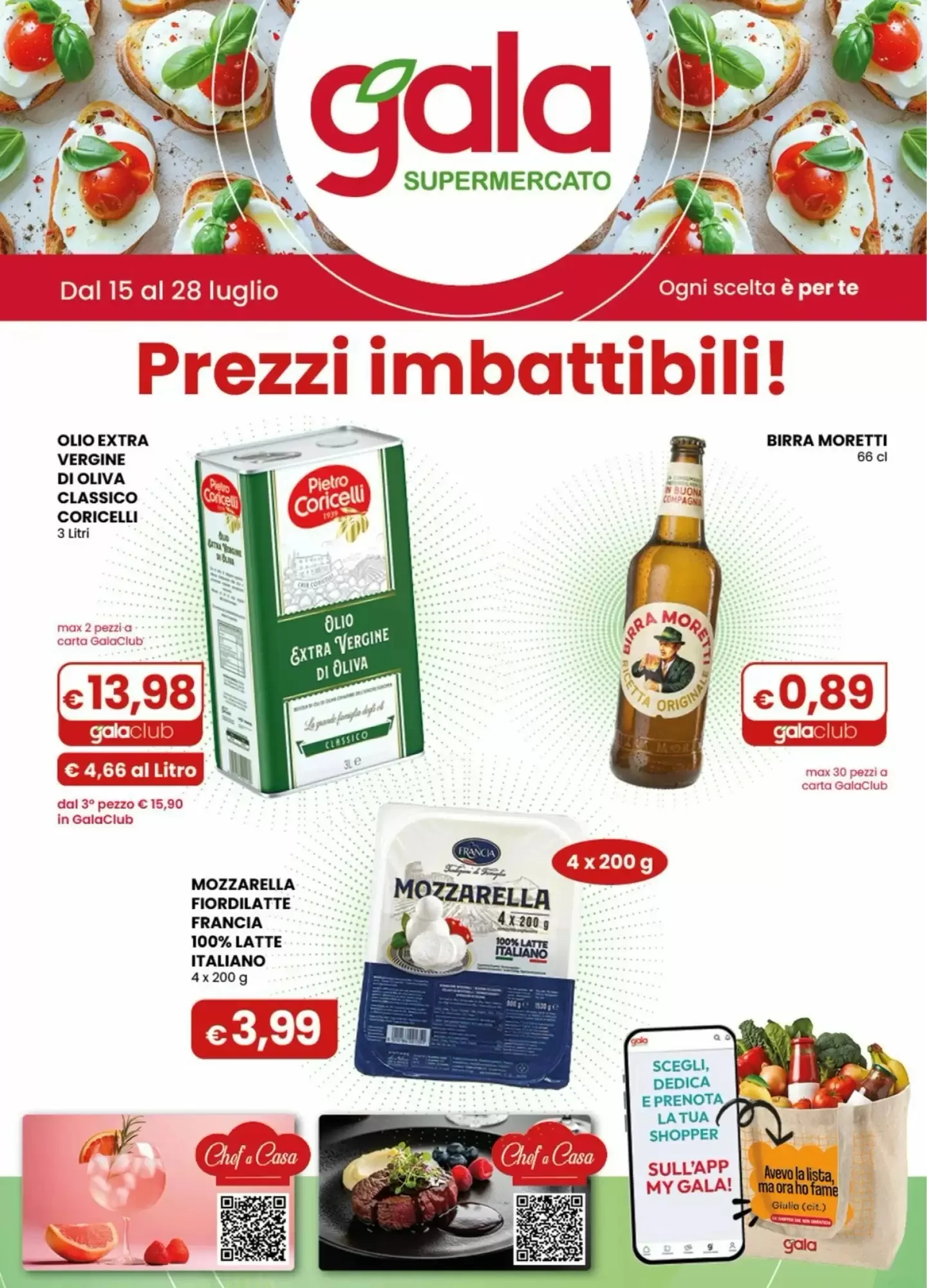 Copertina Gala Supermercati - Volantino Gala Supermercati