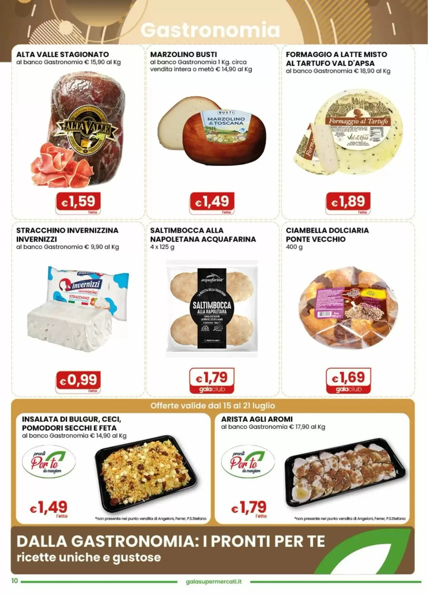 Volantino Gala Supermercati Volantino Gala Supermercati pagina 10