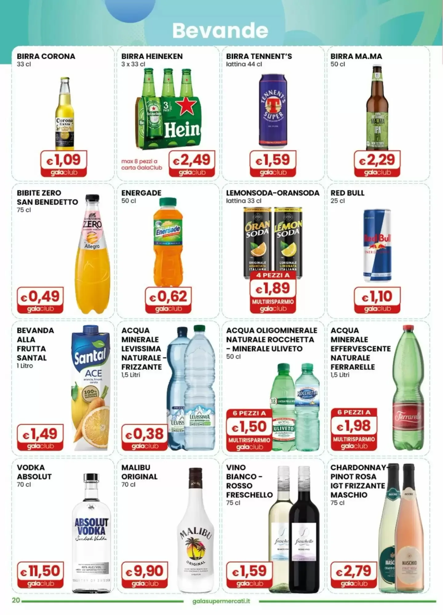 Volantino Gala Supermercati Volantino Gala Supermercati pagina 20