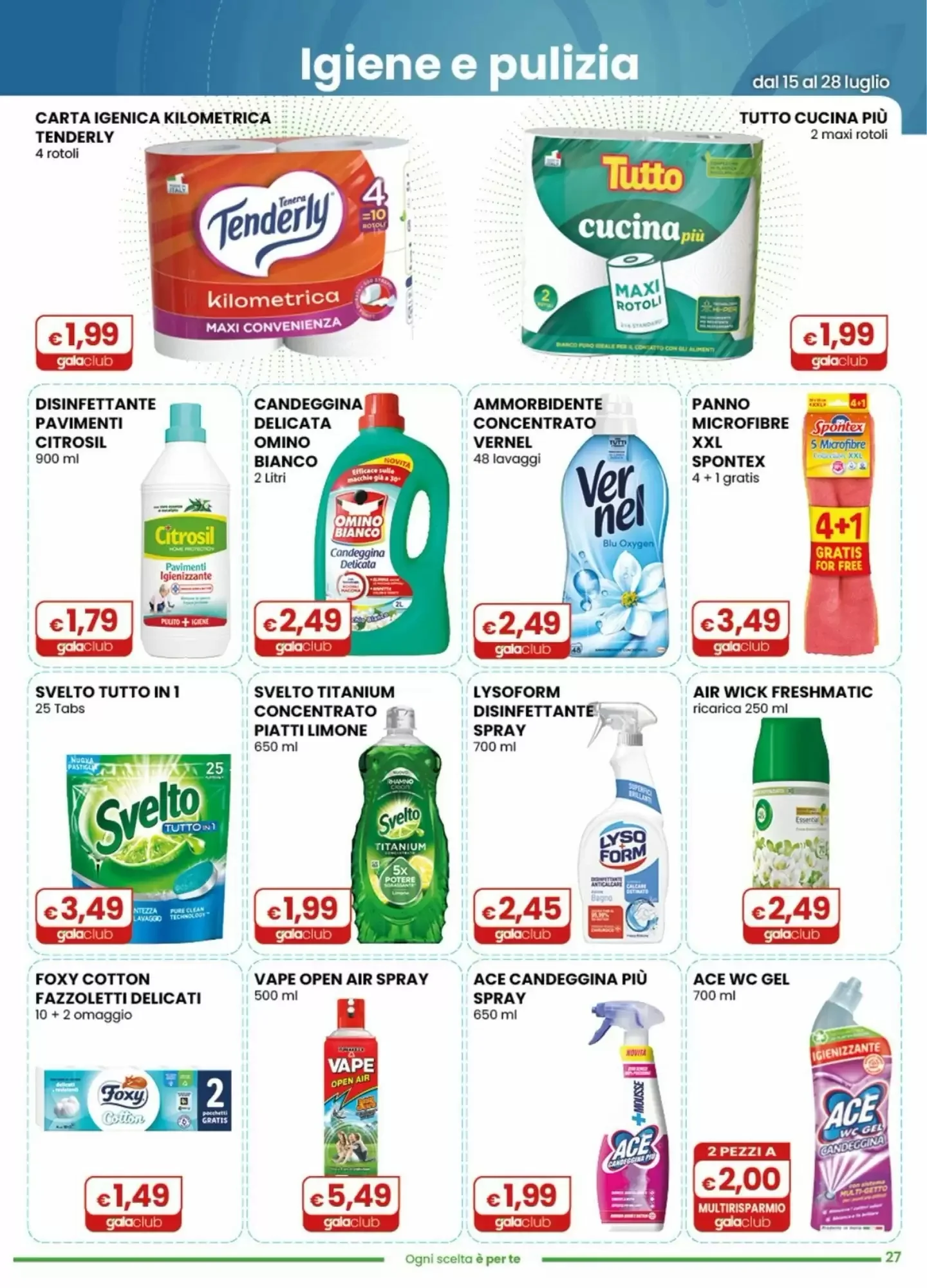 Volantino Gala Supermercati Volantino Gala Supermercati pagina 27