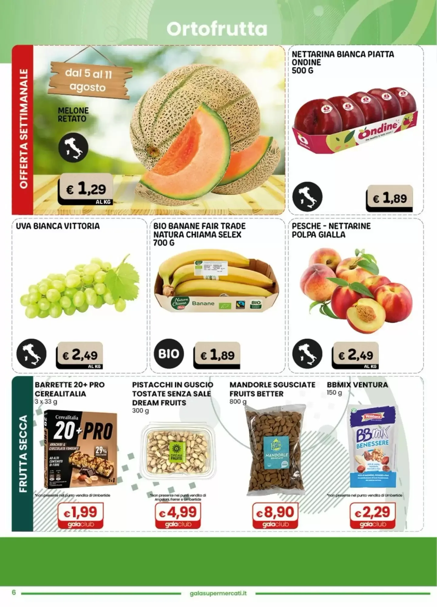 Volantino Gala Supermercati Volantino Gala Supermercati pagina 6