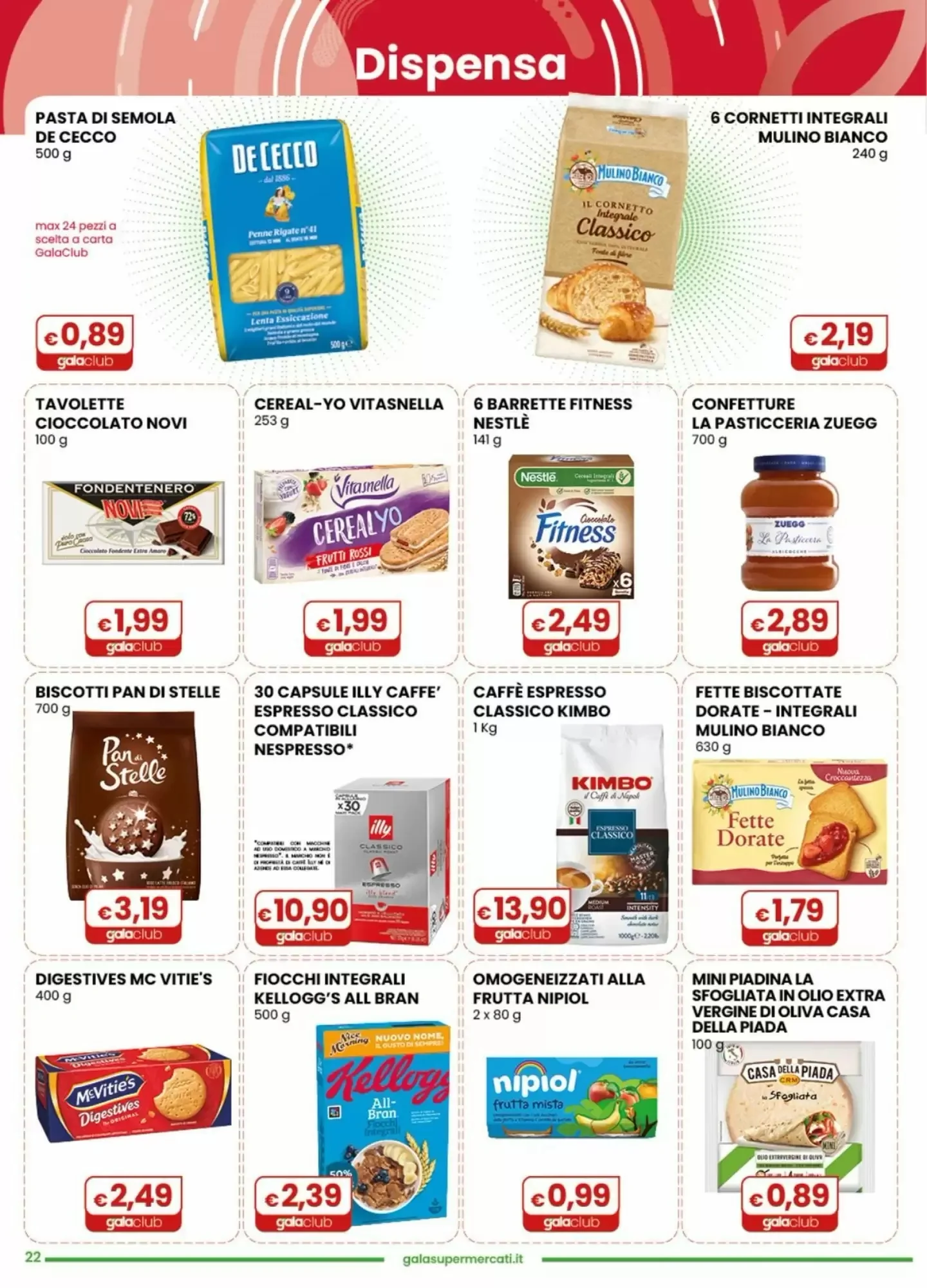 Volantino Gala Supermercati Volantino Gala Supermercati pagina 22