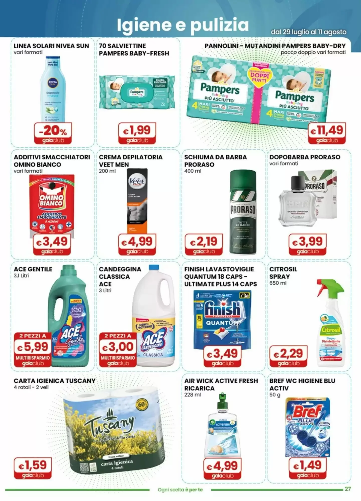 Volantino Gala Supermercati Volantino Gala Supermercati pagina 27