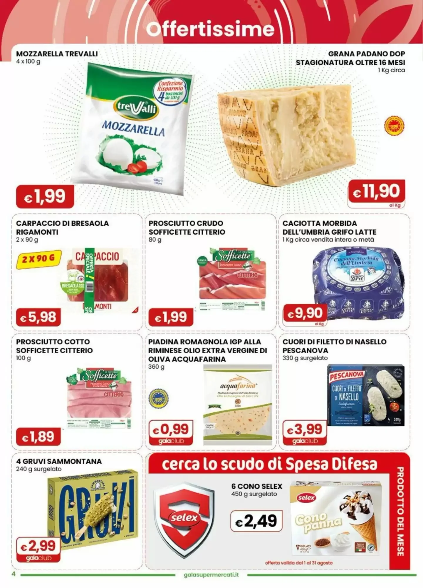 Volantino Gala Supermercati Volantino Gala Supermercati pagina 4