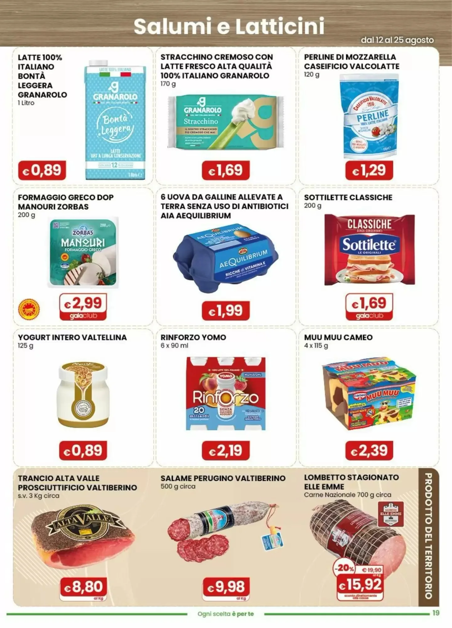 Volantino Gala Supermercati Volantino Gala Supermercati pagina 19