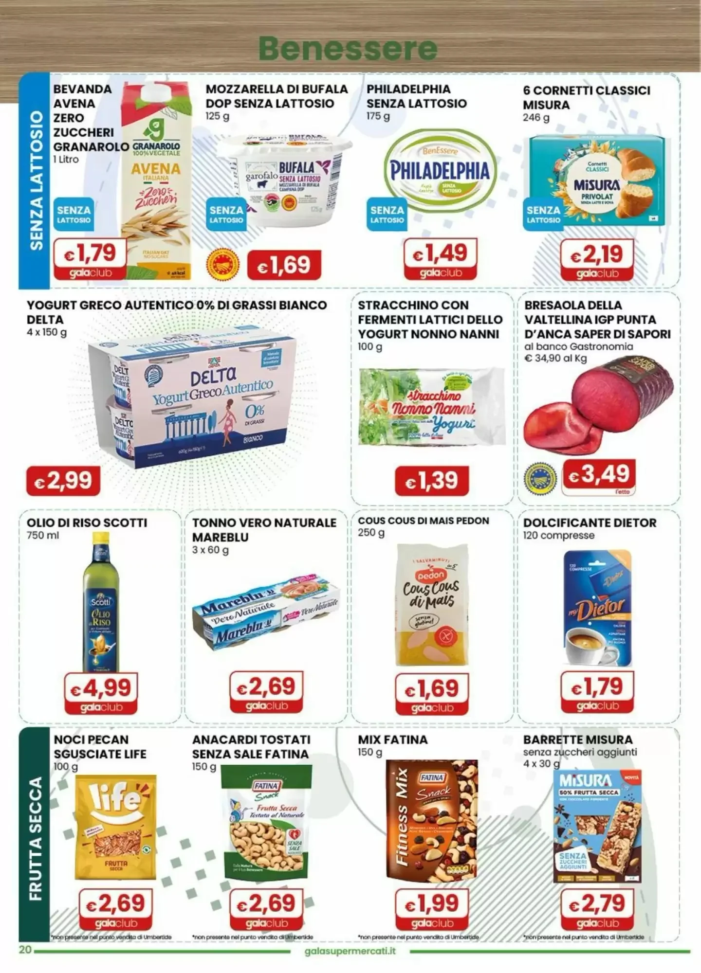 Volantino Gala Supermercati Volantino Gala Supermercati pagina 20