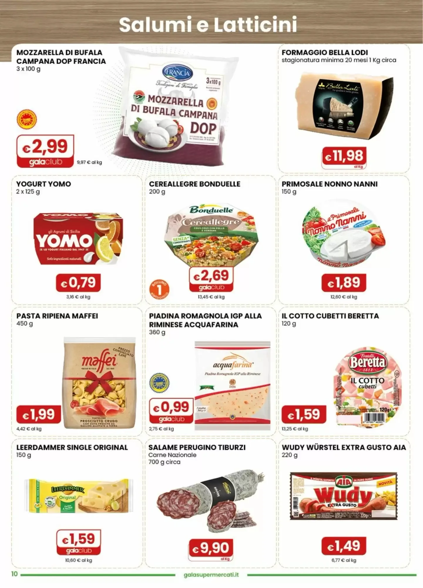 Volantino Gala Supermercati Volantino Gala Supermercati pagina 10