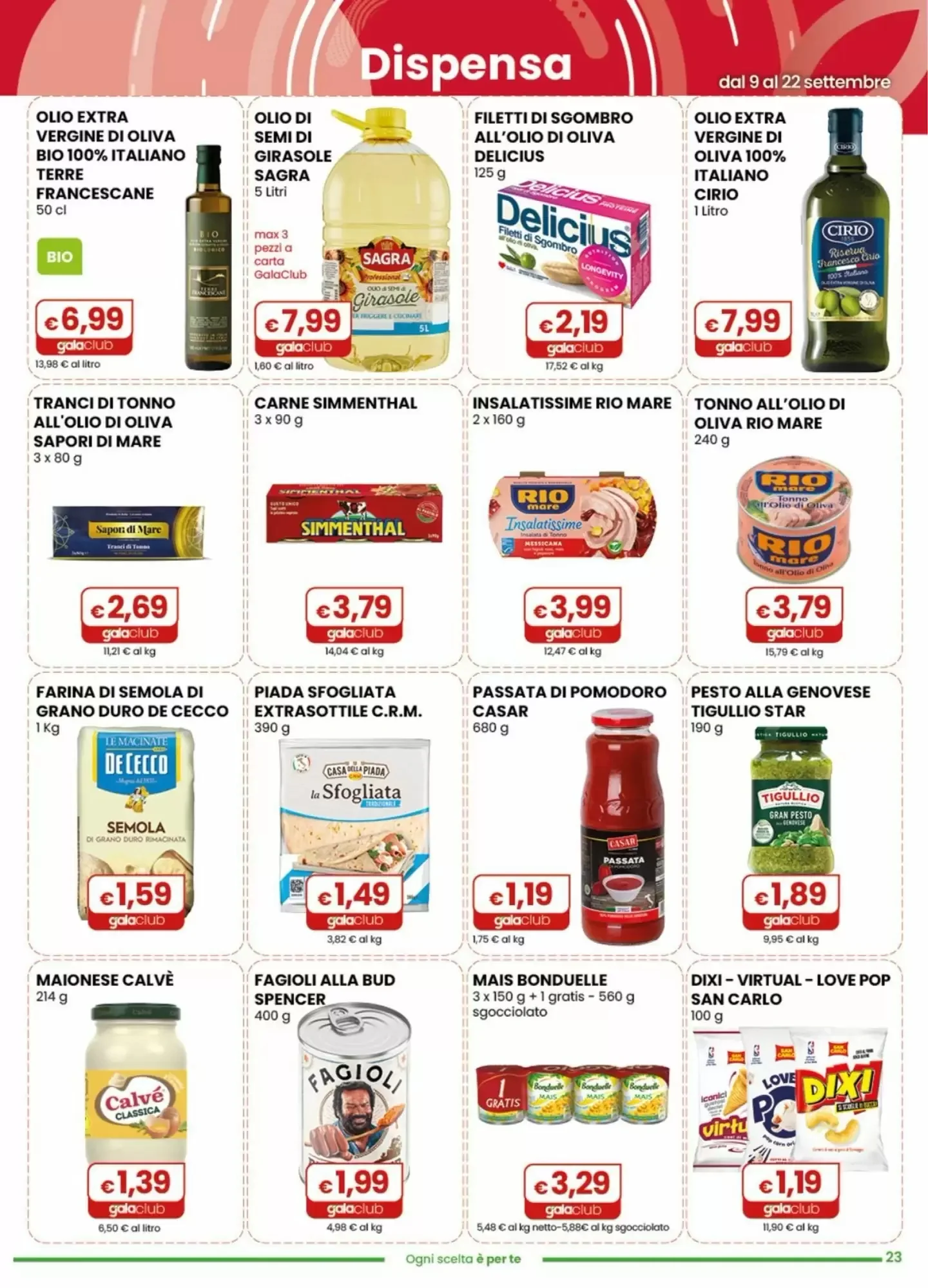 Volantino Gala Supermercati Volantino Gala Supermercati pagina 22