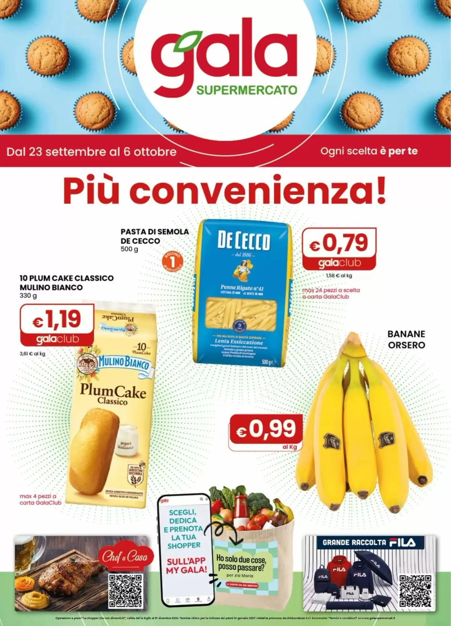 Copertina Gala Supermercati - Volantino Gala Supermercati