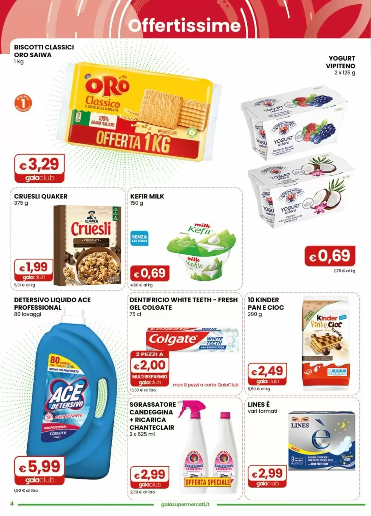 Volantino Gala Supermercati Volantino Gala Supermercati pagina 4