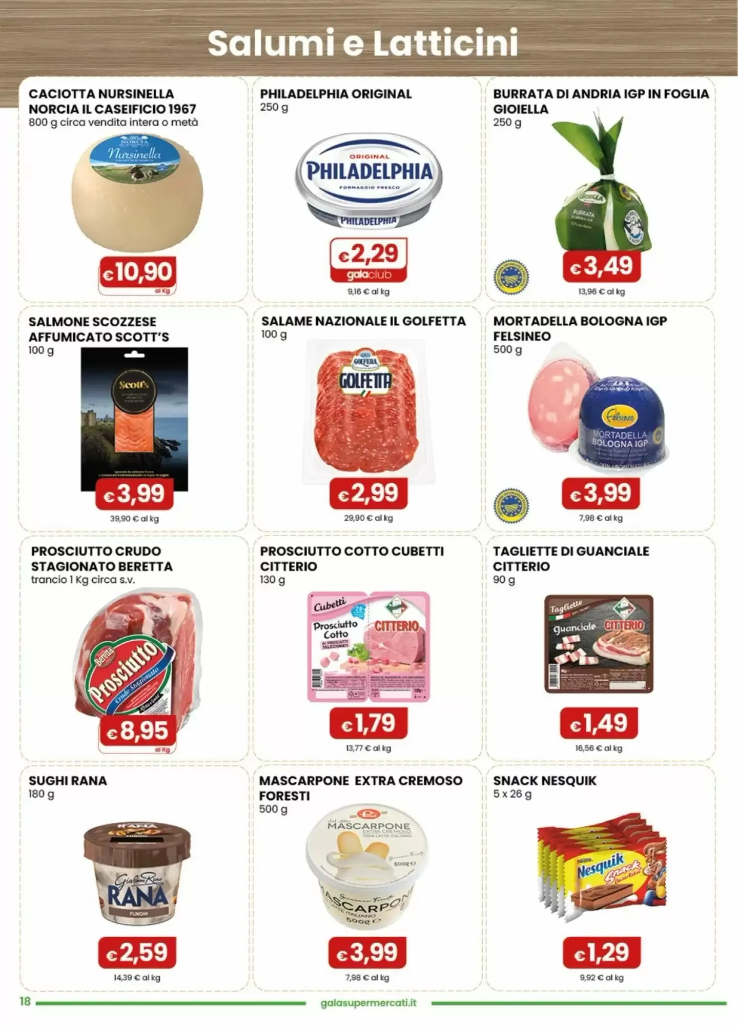 Volantino Gala Supermercati Volantino Gala Supermercati pagina 18