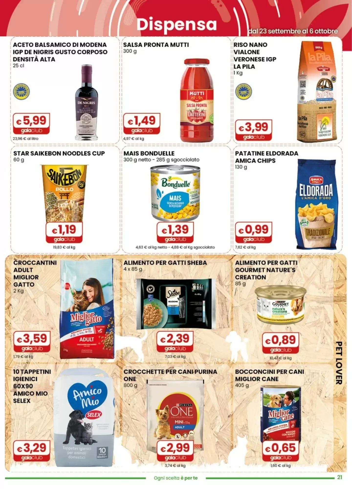 Volantino Gala Supermercati Volantino Gala Supermercati pagina 21