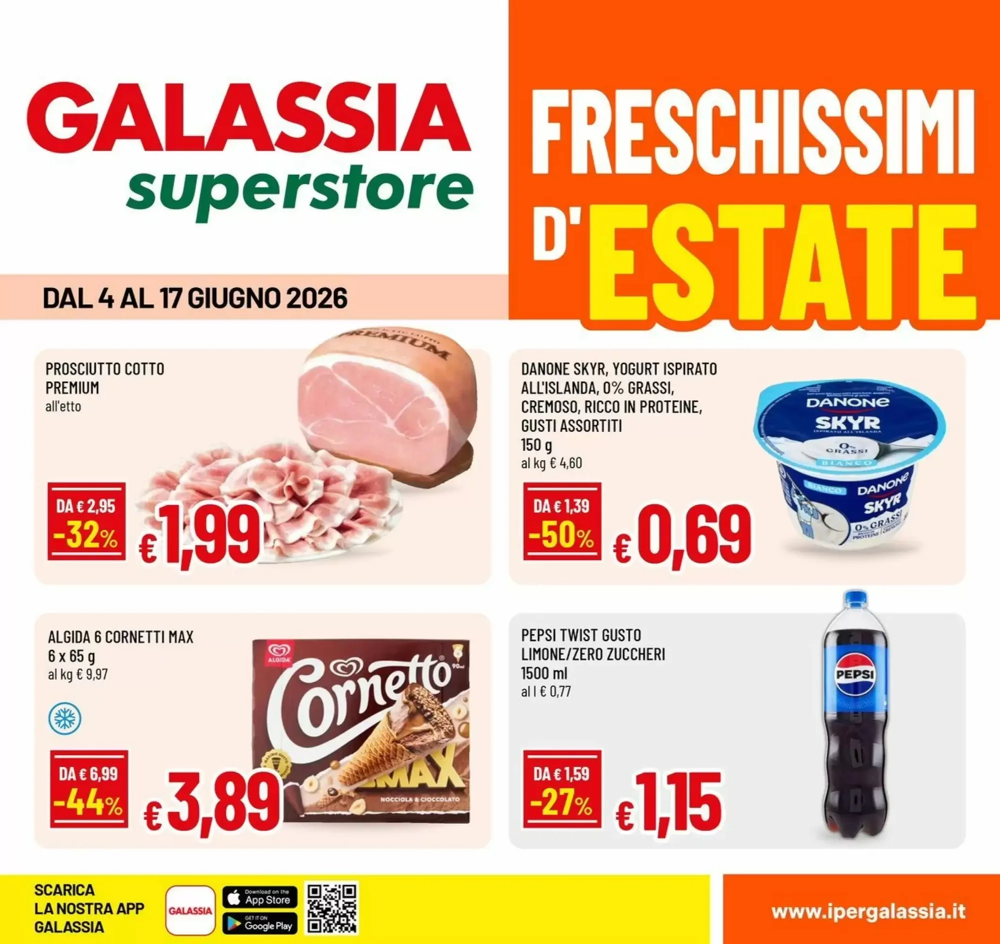 Copertina Galassia Superstore - Volantino Galassia Superstore