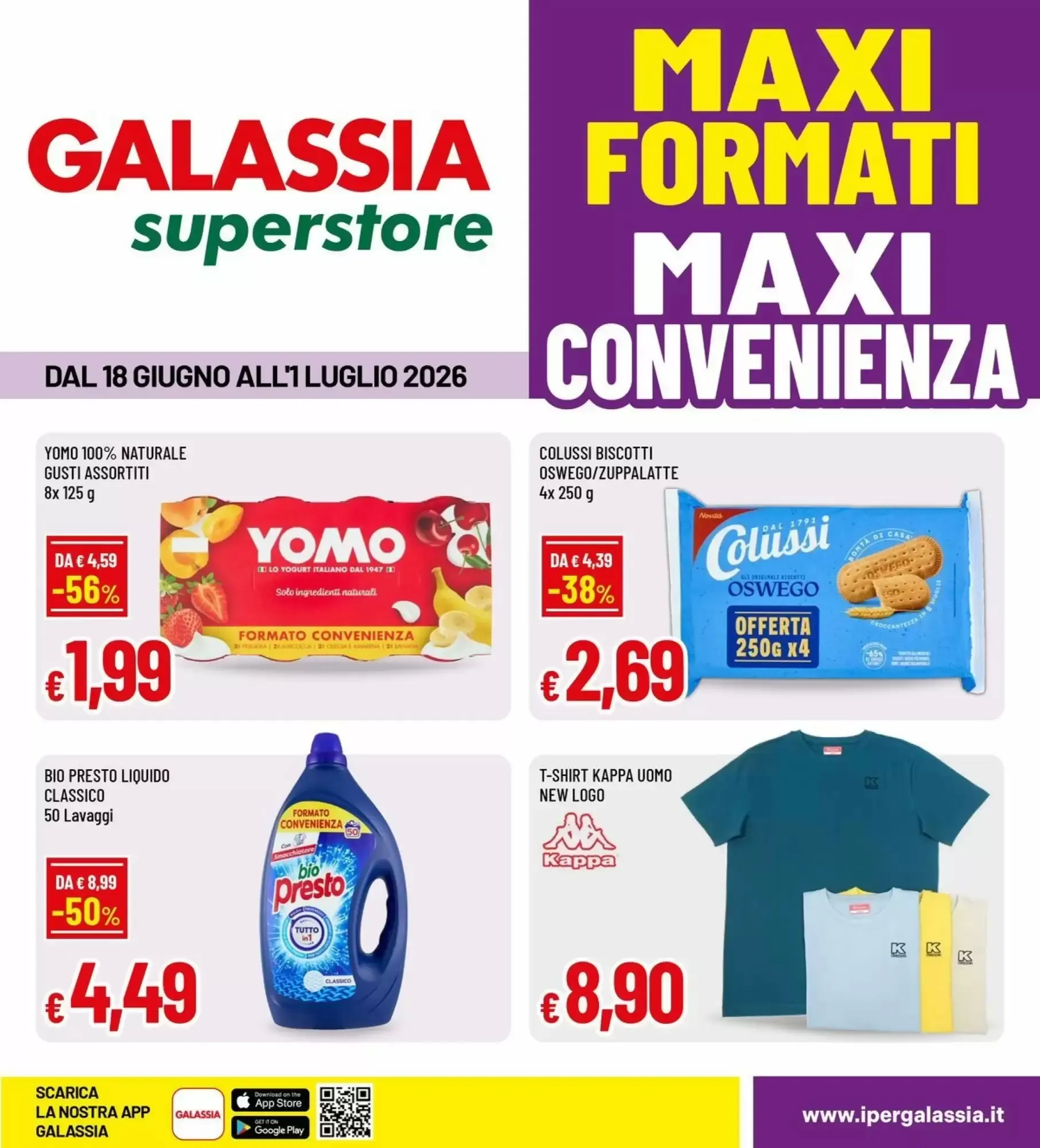 Copertina Galassia Superstore - Volantino Galassia Superstore