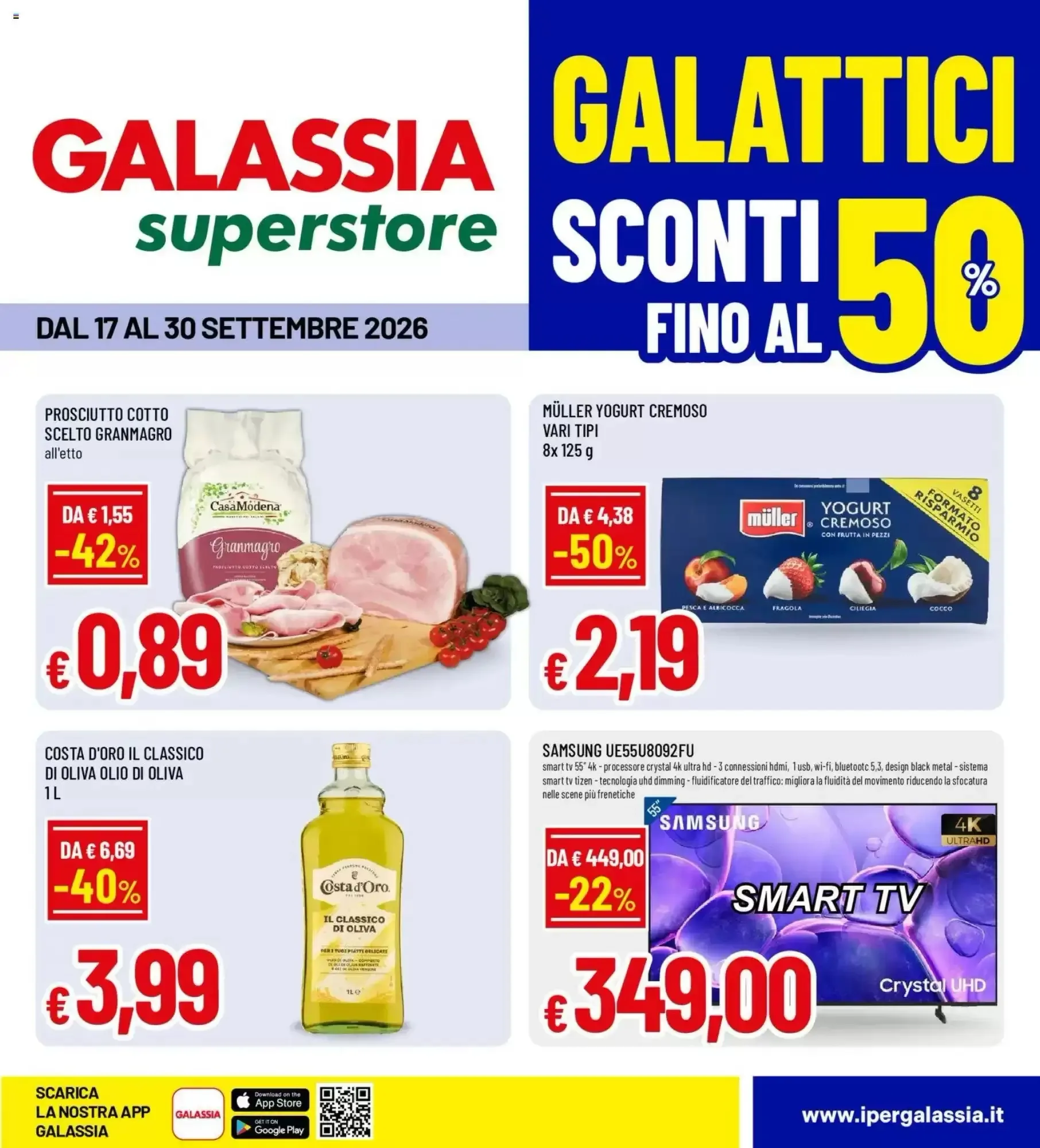 Copertina Galassia Superstore - Volantino Galassia Superstore
