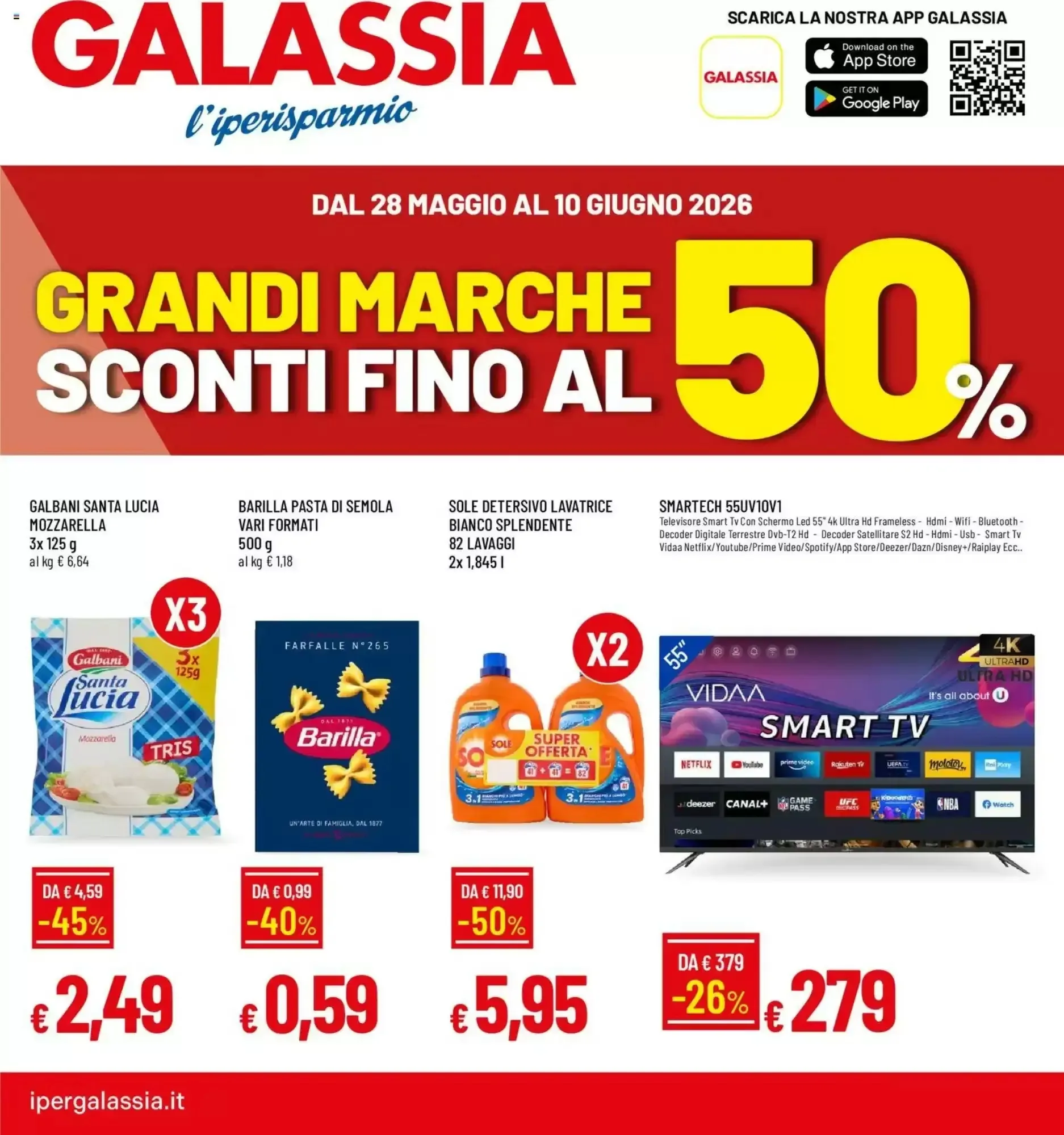 Copertina Galassia - Volantino Galassia