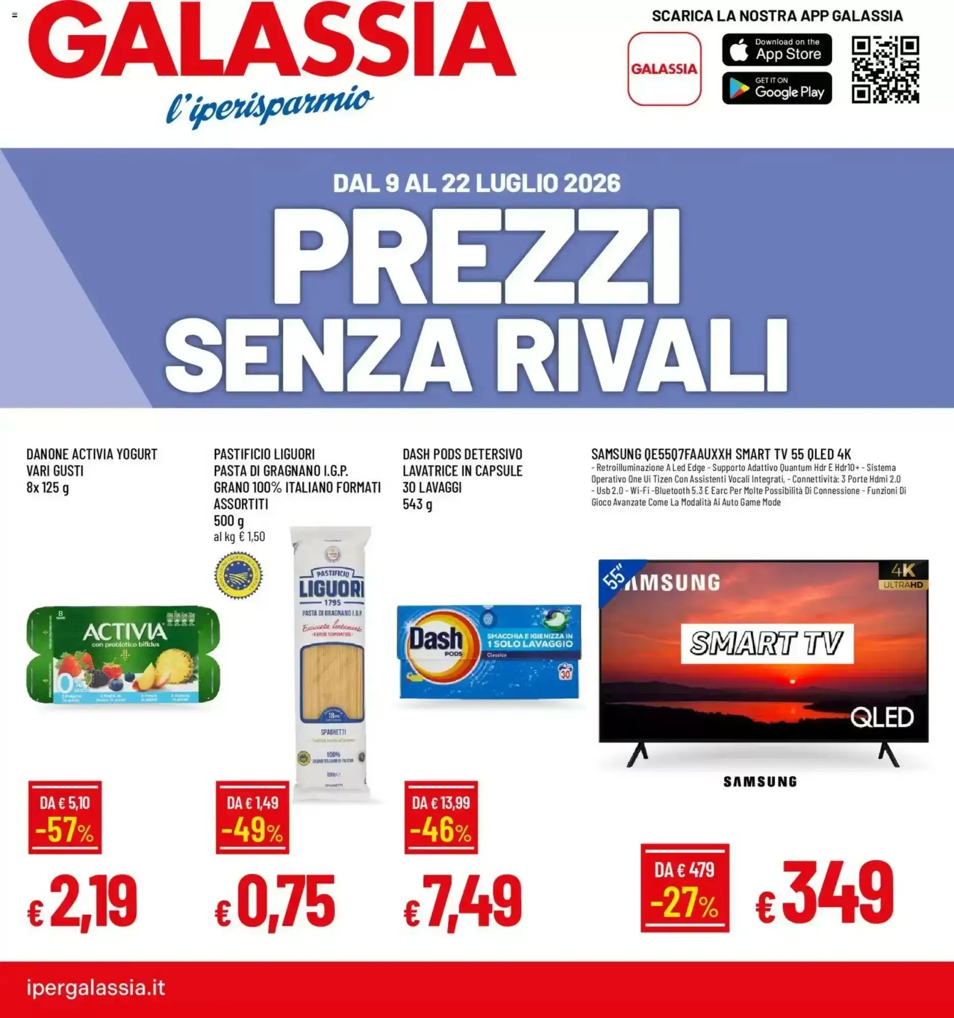 Copertina Galassia - Volantino Galassia
