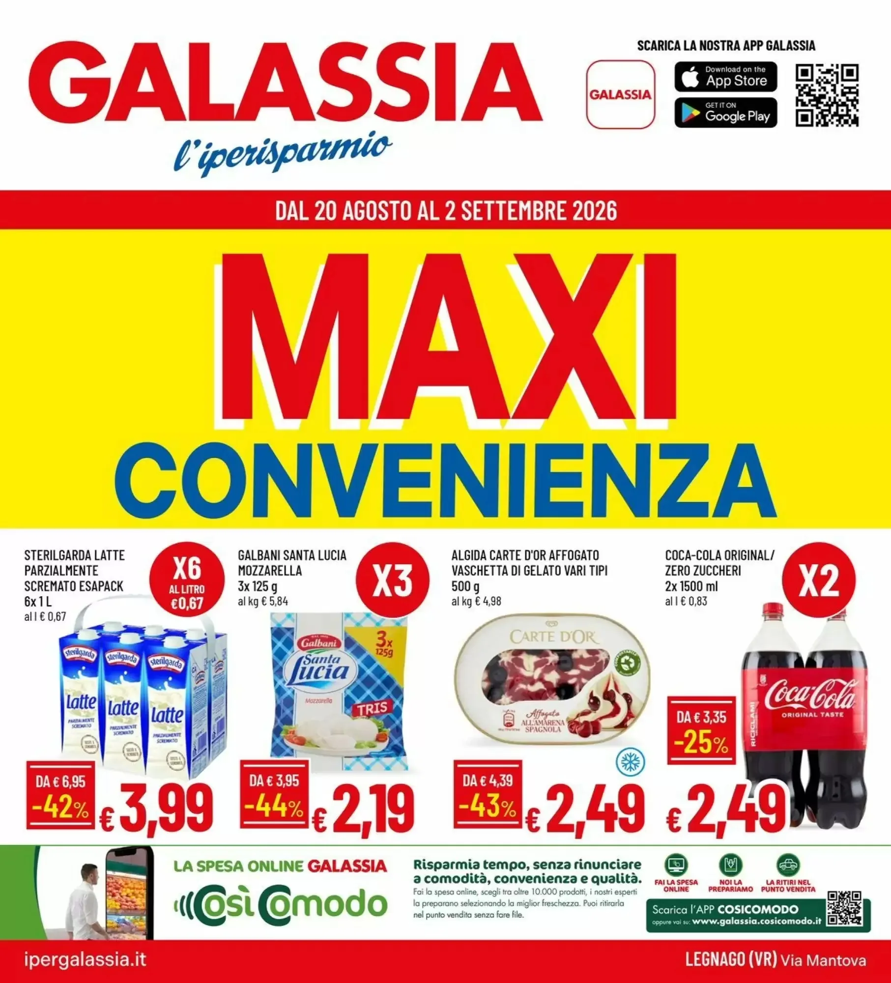 Copertina Galassia - Volantino Galassia