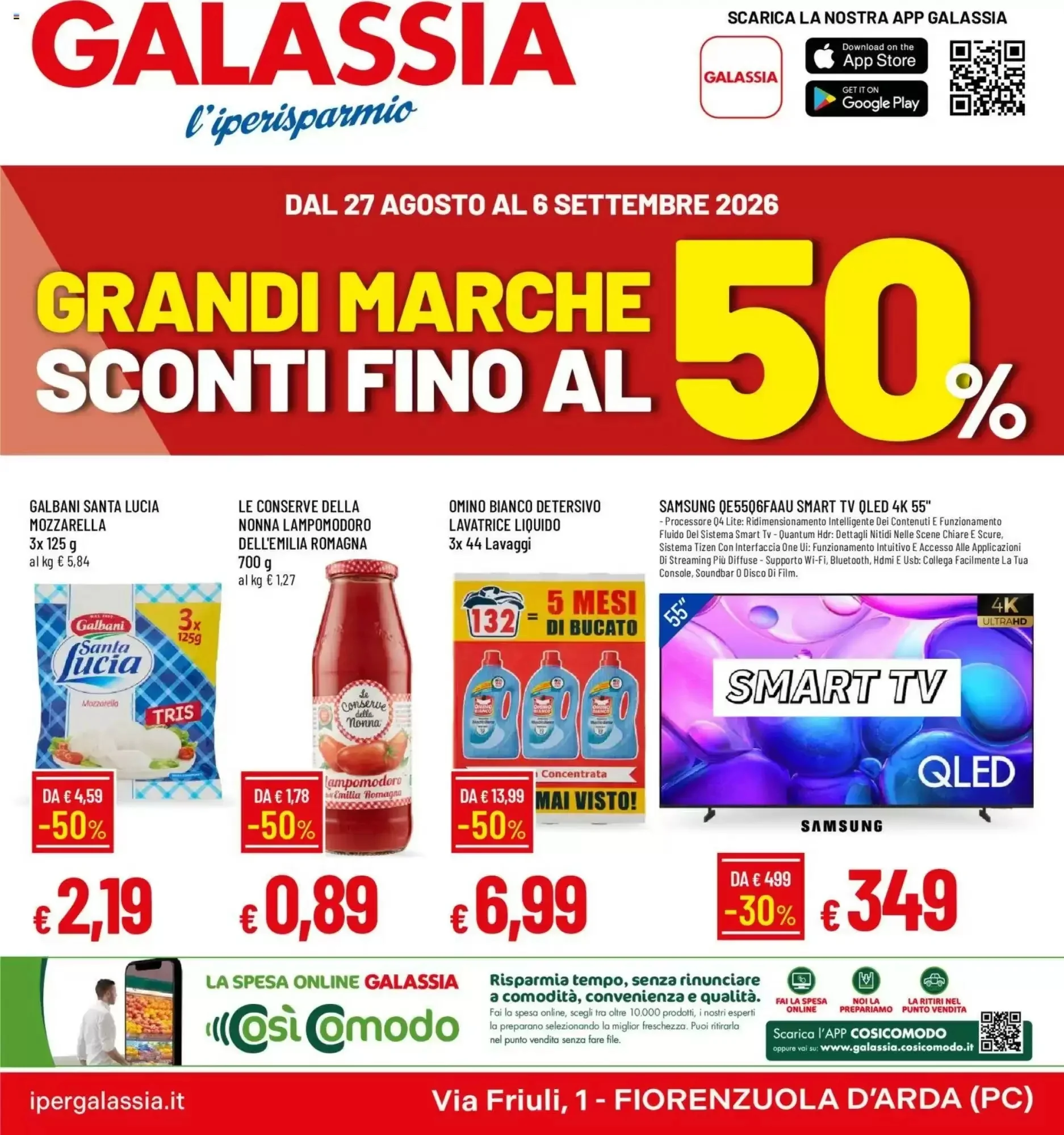 Copertina Galassia - Volantino Galassia