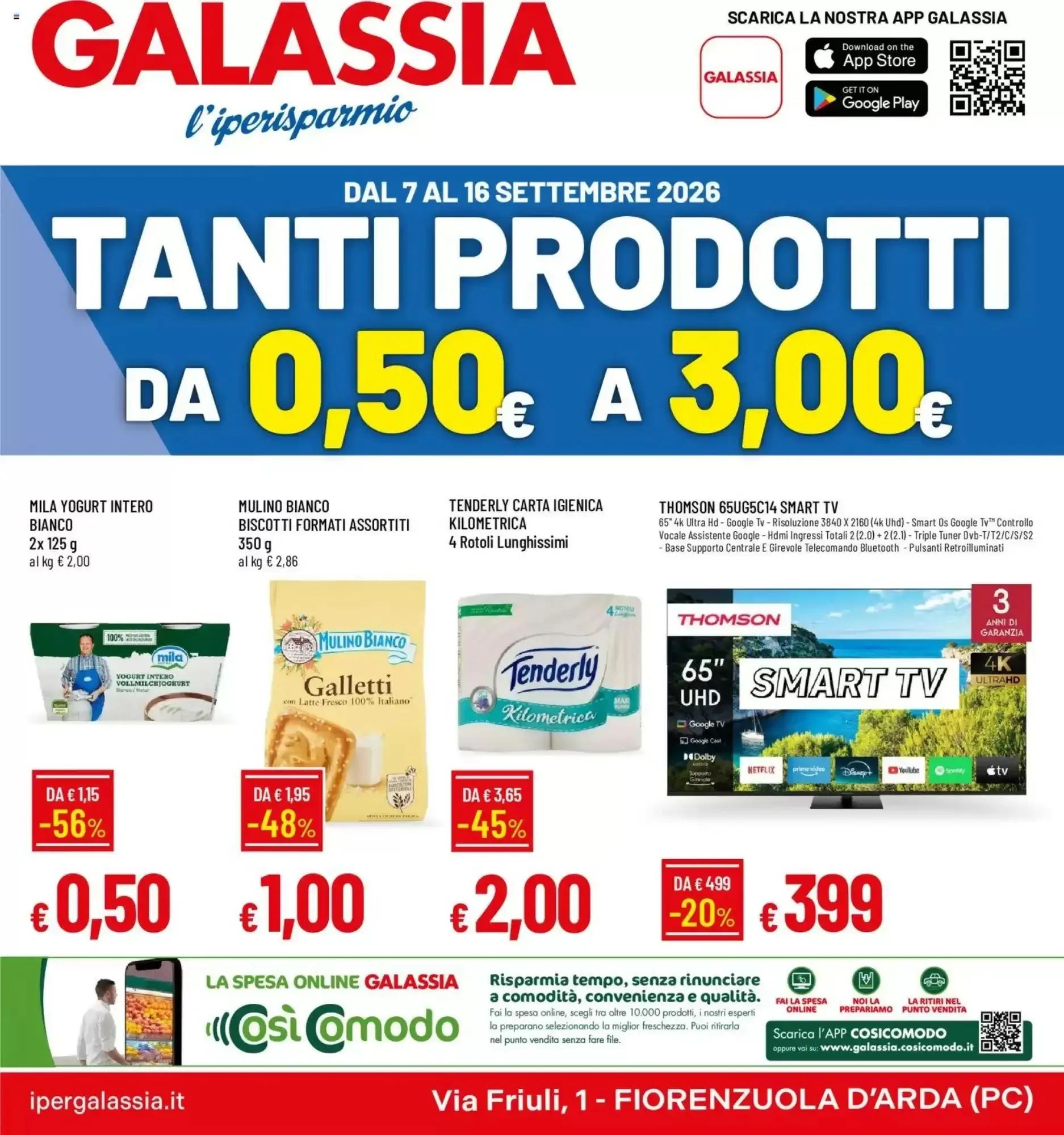 Copertina Galassia - Volantino Galassia