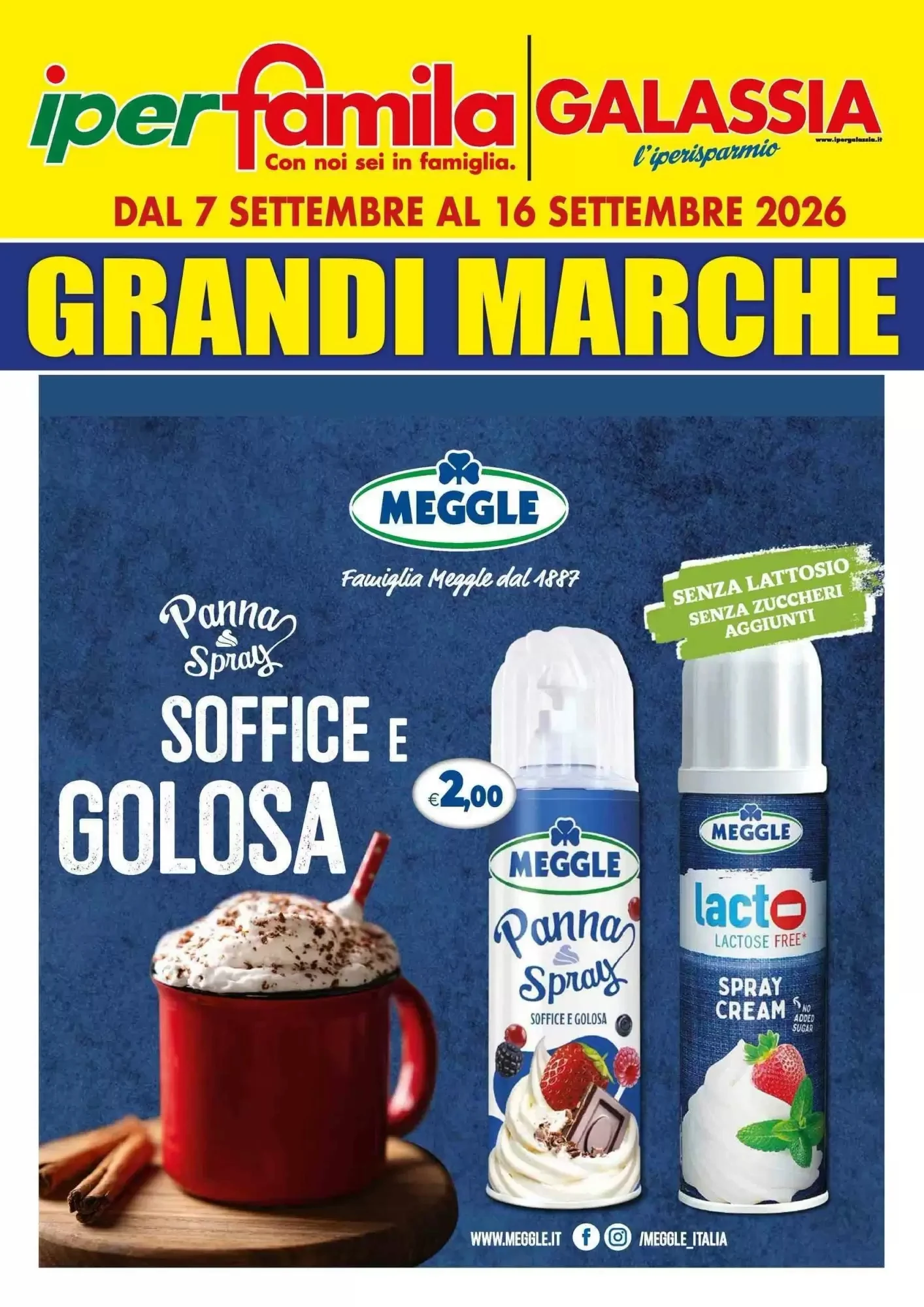 Miniatura Galassia - Volantino Galassia