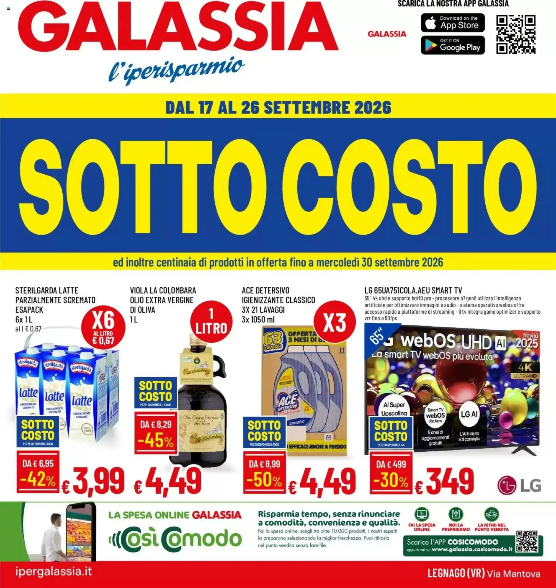 Copertina Galassia - Volantino Galassia