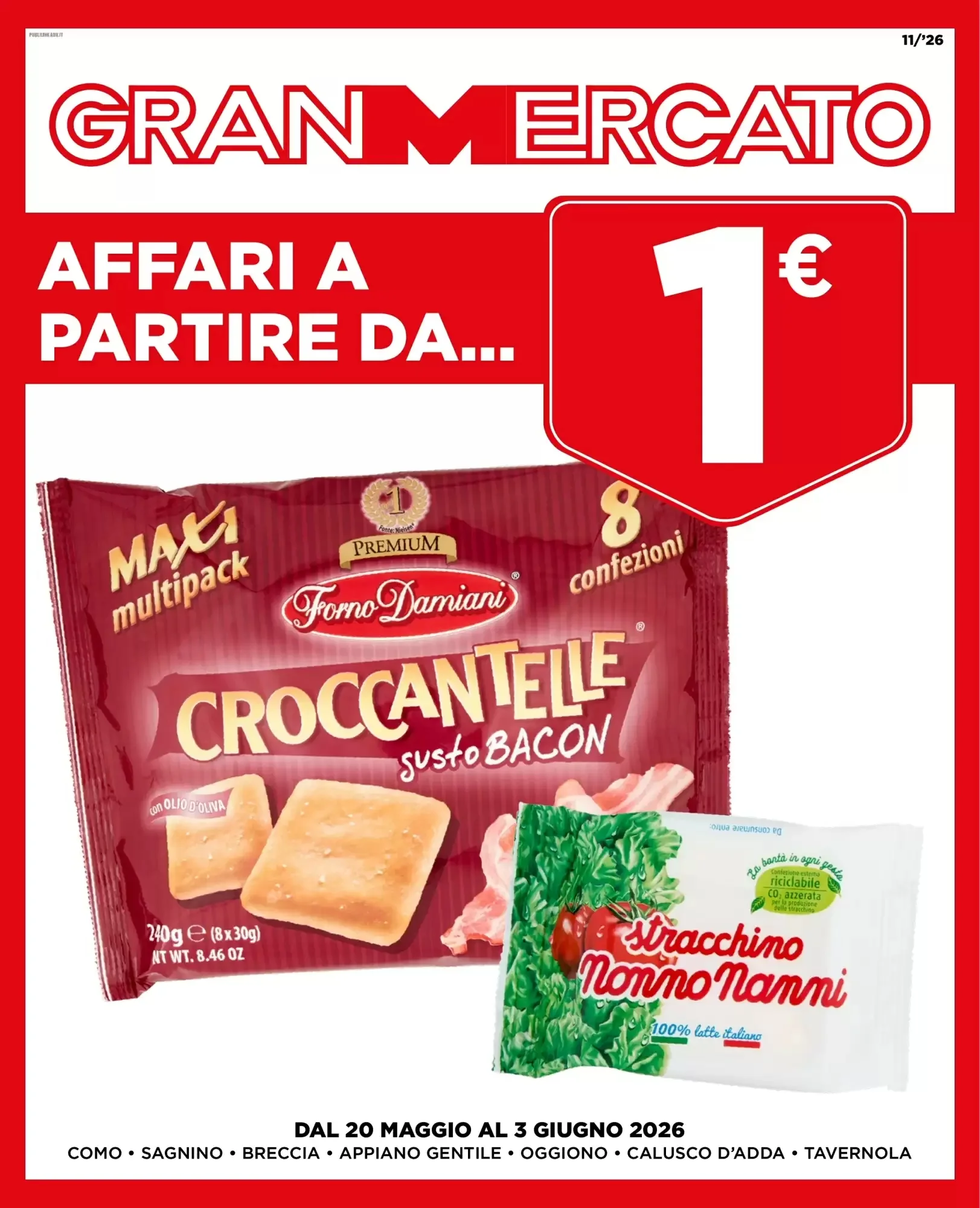Copertina Gran Mercato - Volantino Gran Mercato